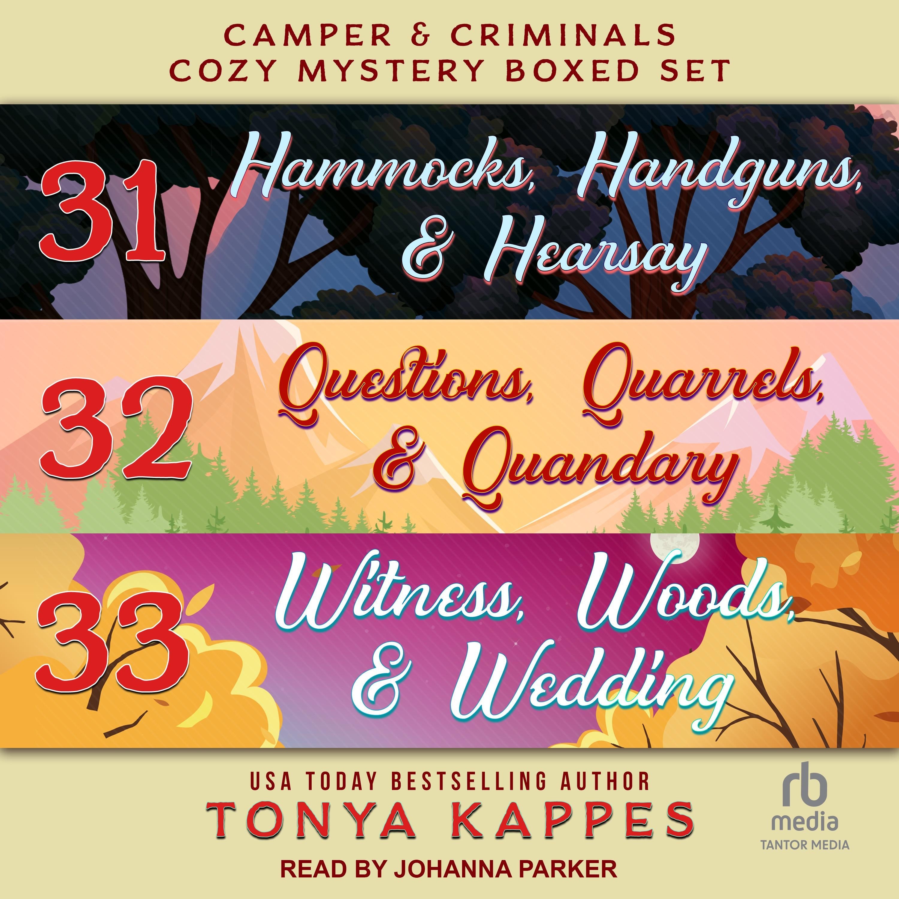 Camper & Criminals Cozy Mystery Boxed Set
