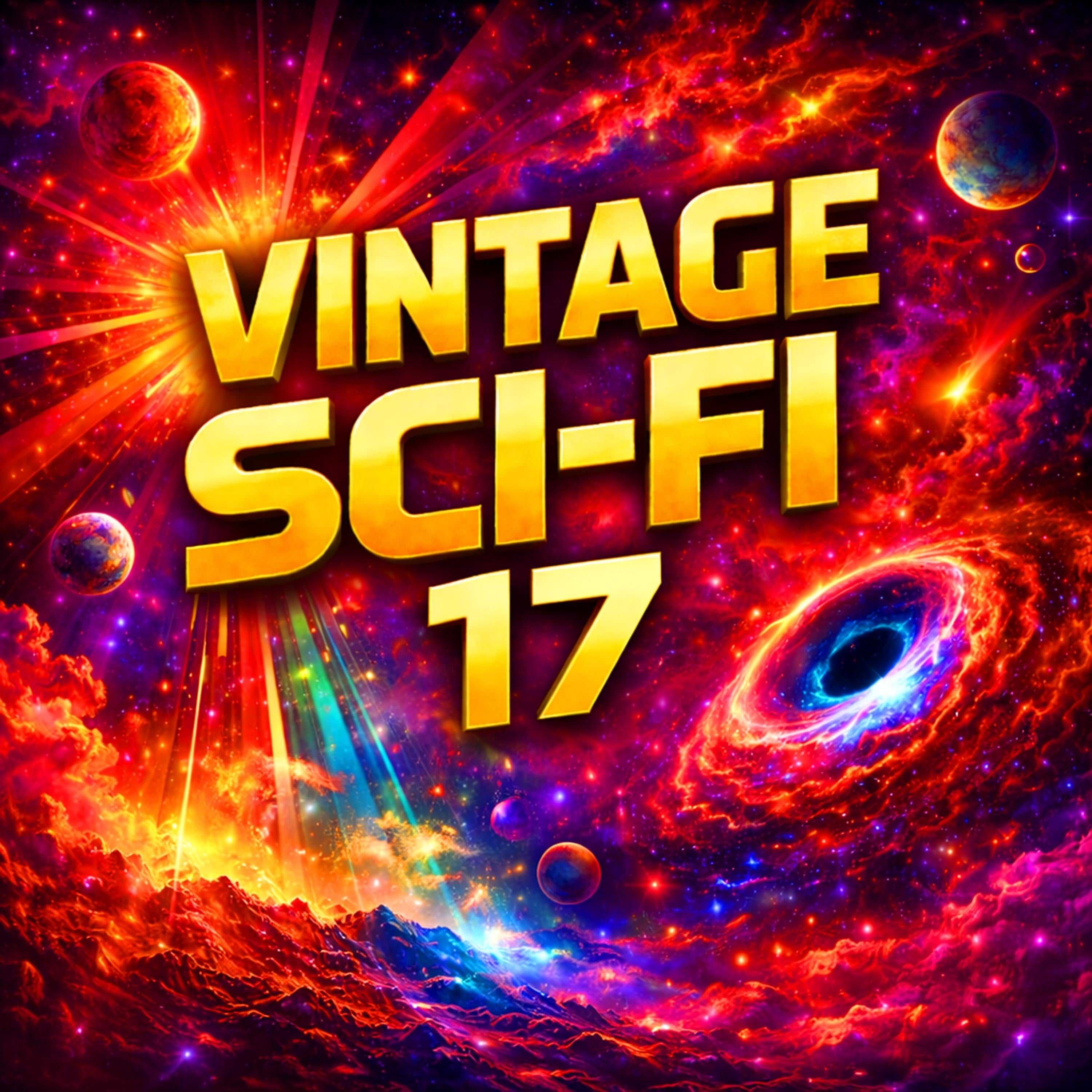 Vintage Sci-Fi 17 - 17 Classic Science Fiction Short Stories from Arthur C. Clarke, Jack London, H. P. Lovecraft, Edgar Allan Poe, Harlan Ellison, H. G. Wells, Clifford D. Simak, and many more