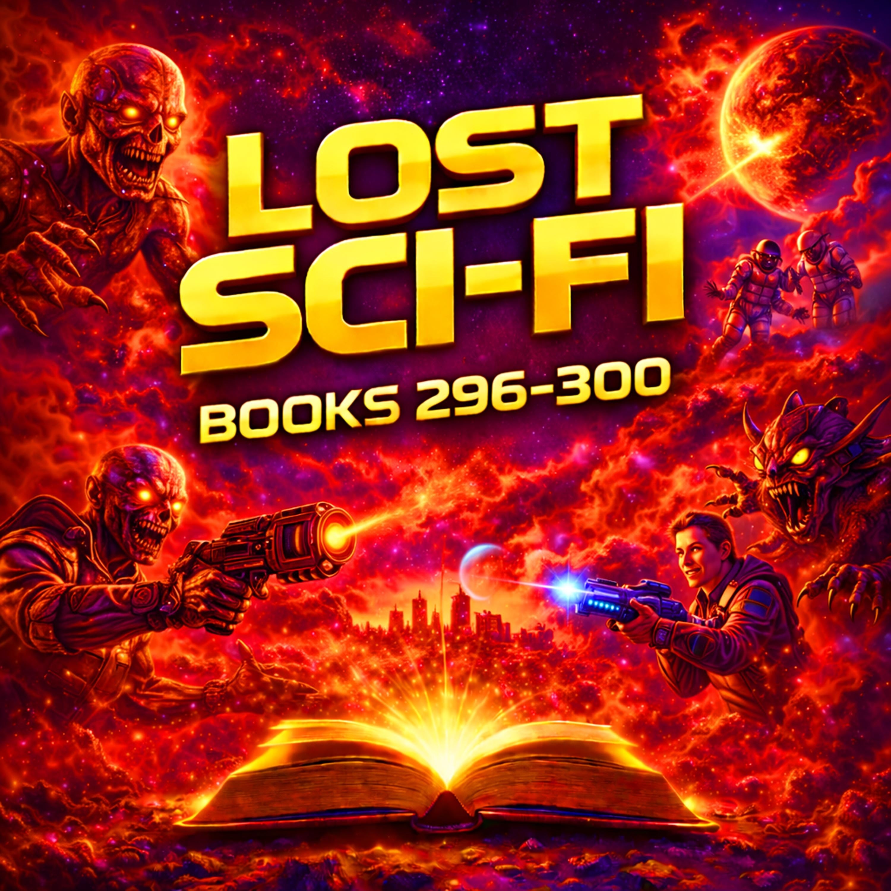 Lost Sci-Fi Books 296 thru 300 - Five Vintage Sci-Fi Short Stories from the 1930s, 40s, 50s and 60s