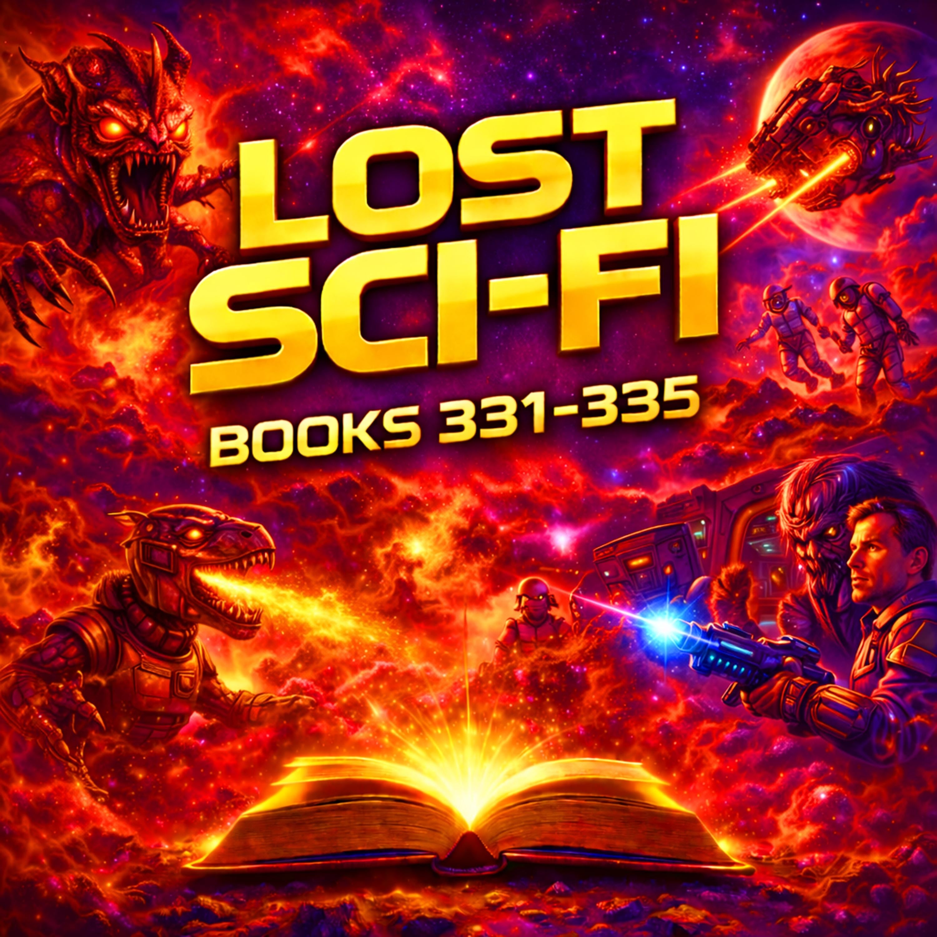 Lost Sci-Fi Books 331 thru 335 - Five Vintage Sci-Fi Short Stories from the 1930s, 40s, 50s and 60s