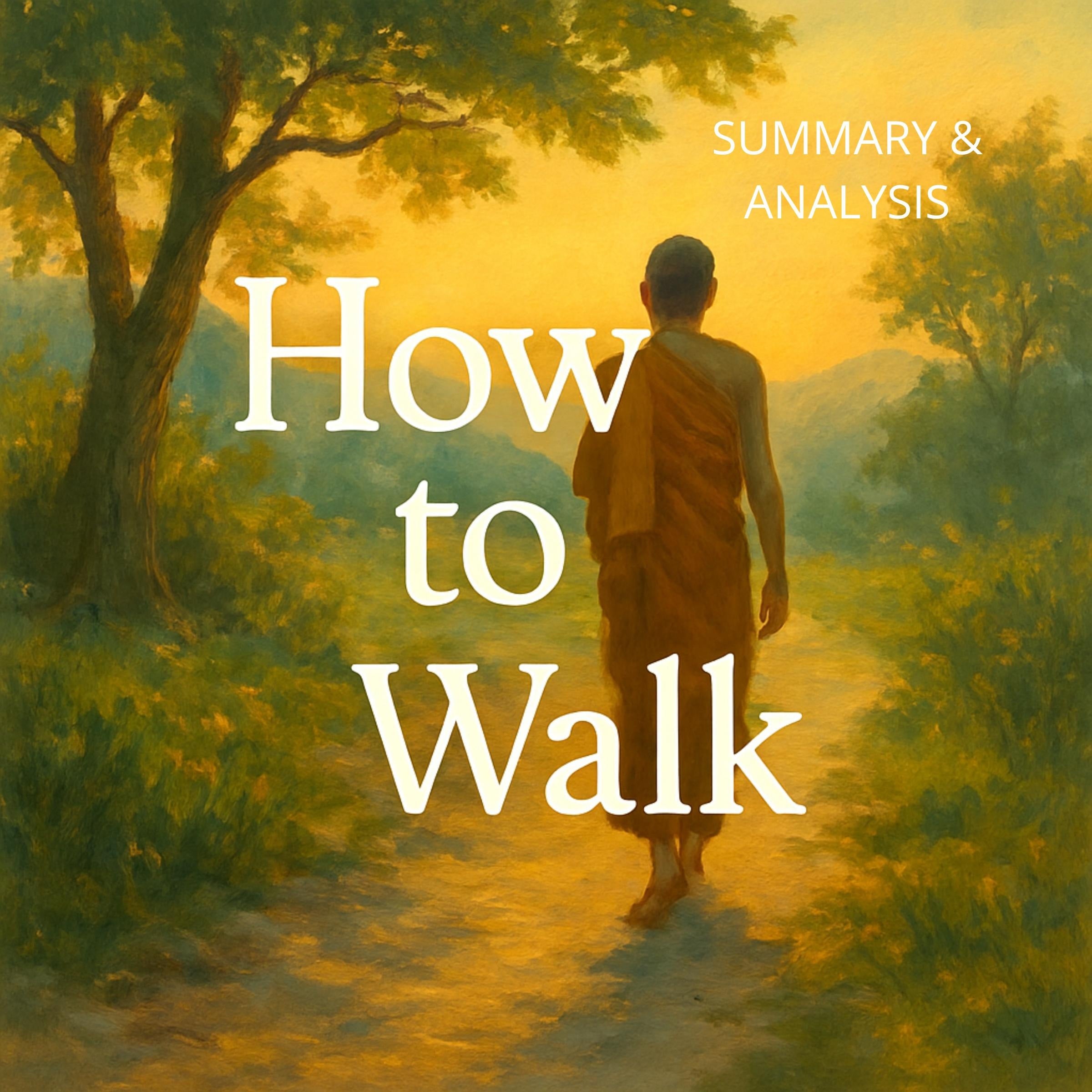 How To Walk: Book summary & analysis