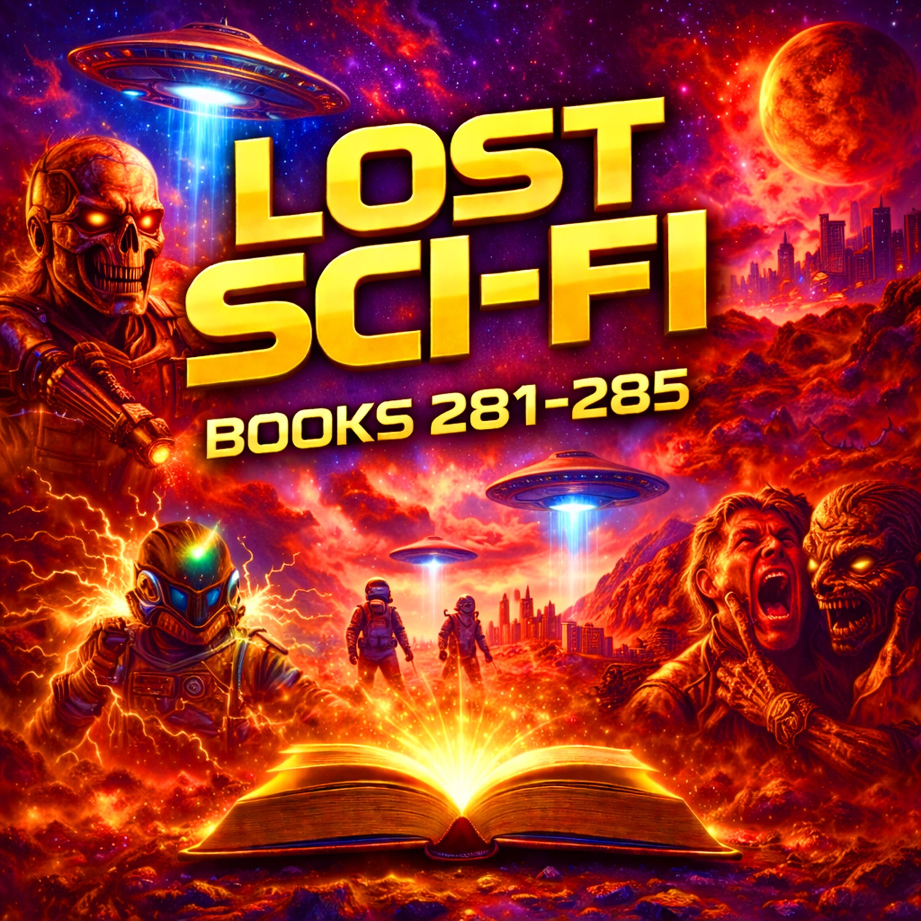 Lost Sci-Fi Books 281 thru 285 - Five Vintage Sci-Fi Short Stories from the 1930s, 40s, 50s and 60s