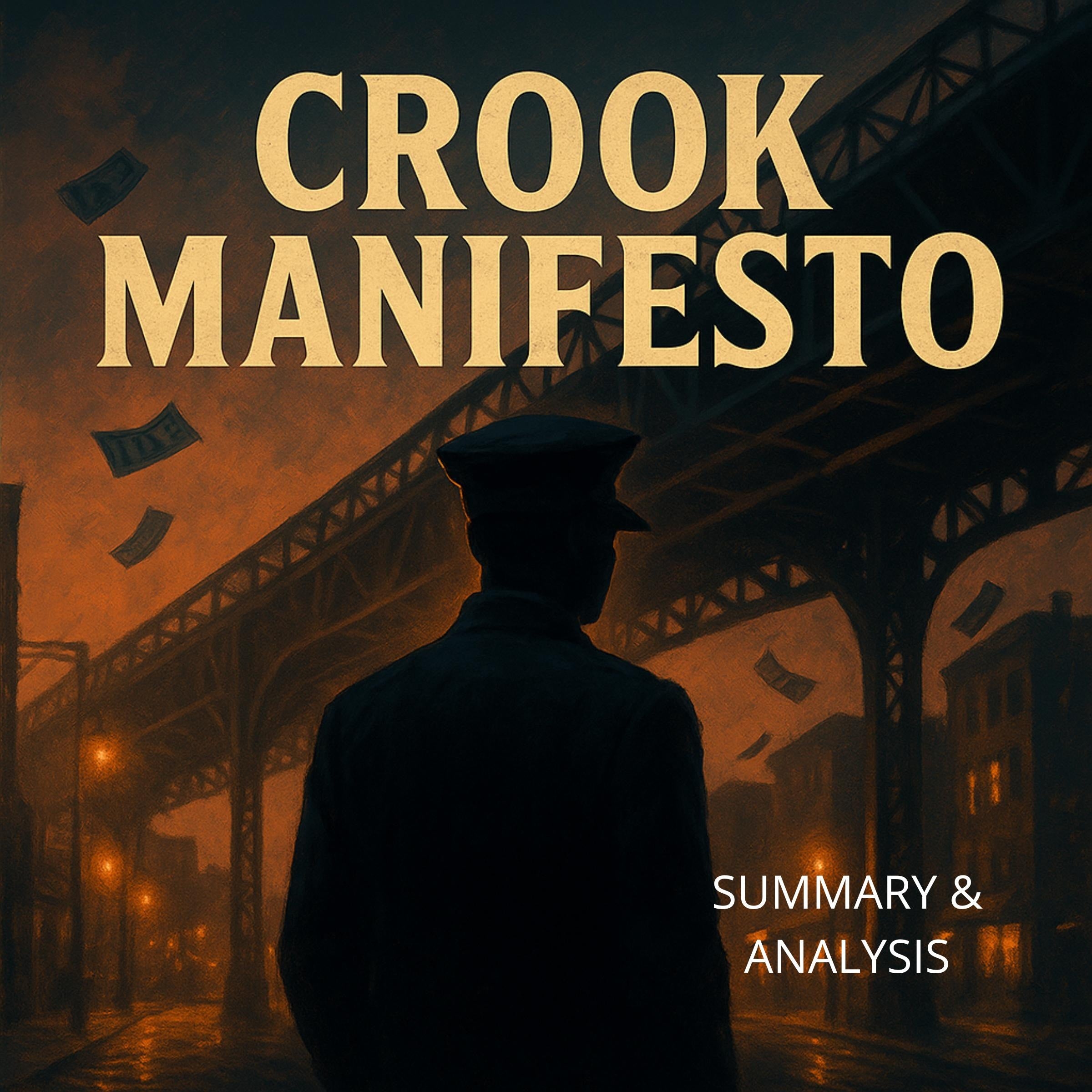 Crook Manifesto: Book summary & analysis