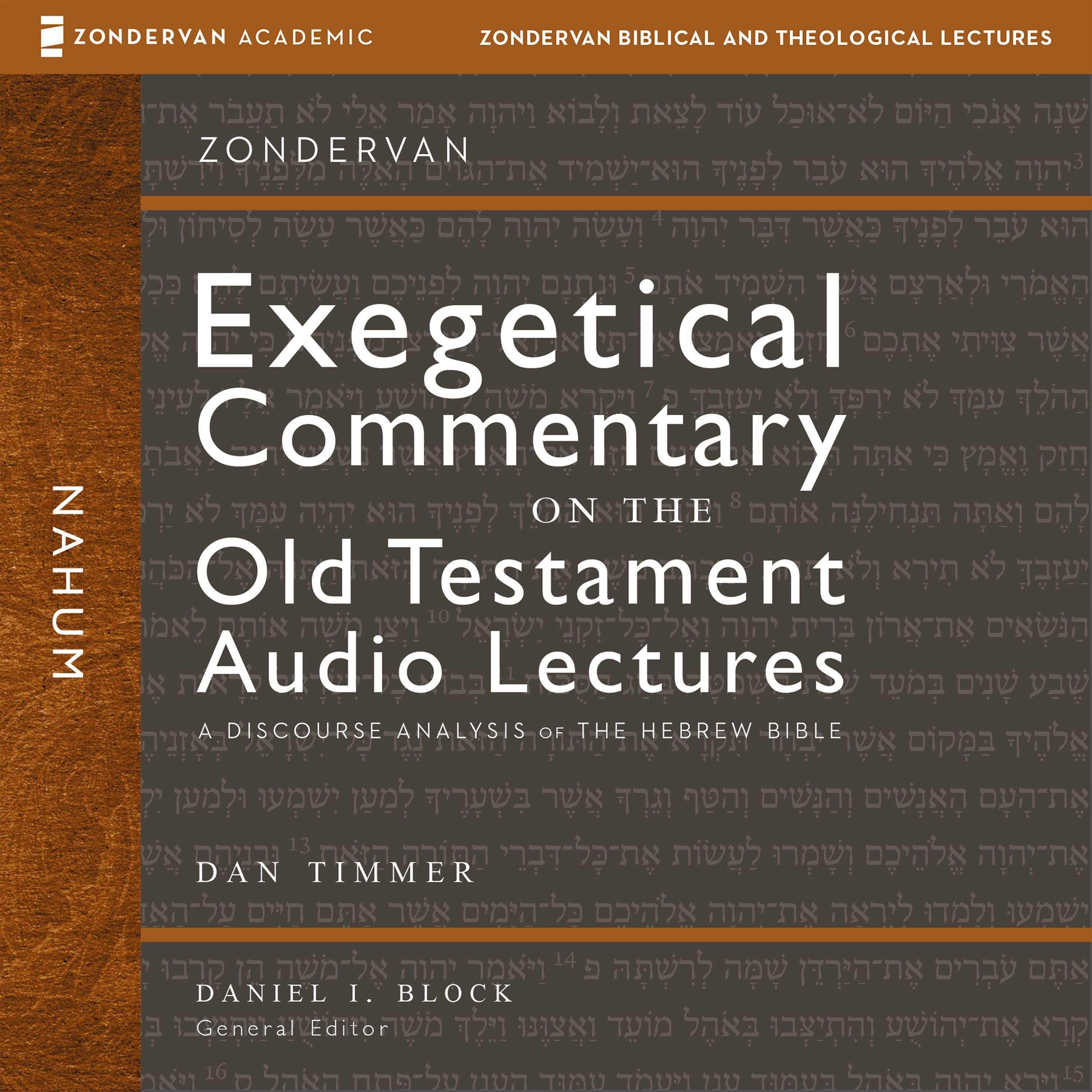 Nahum: Audio Lectures