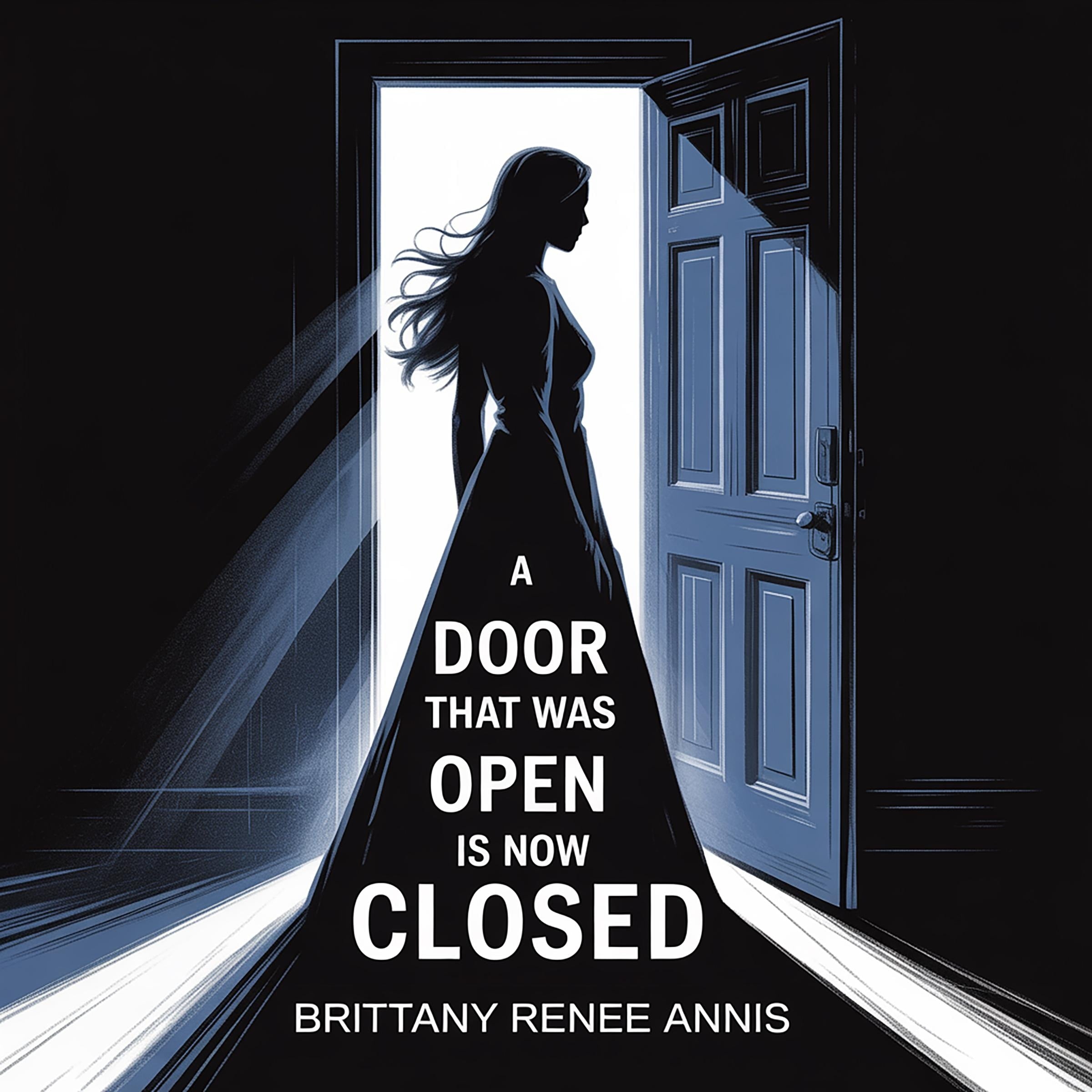 A door that was open is now closed