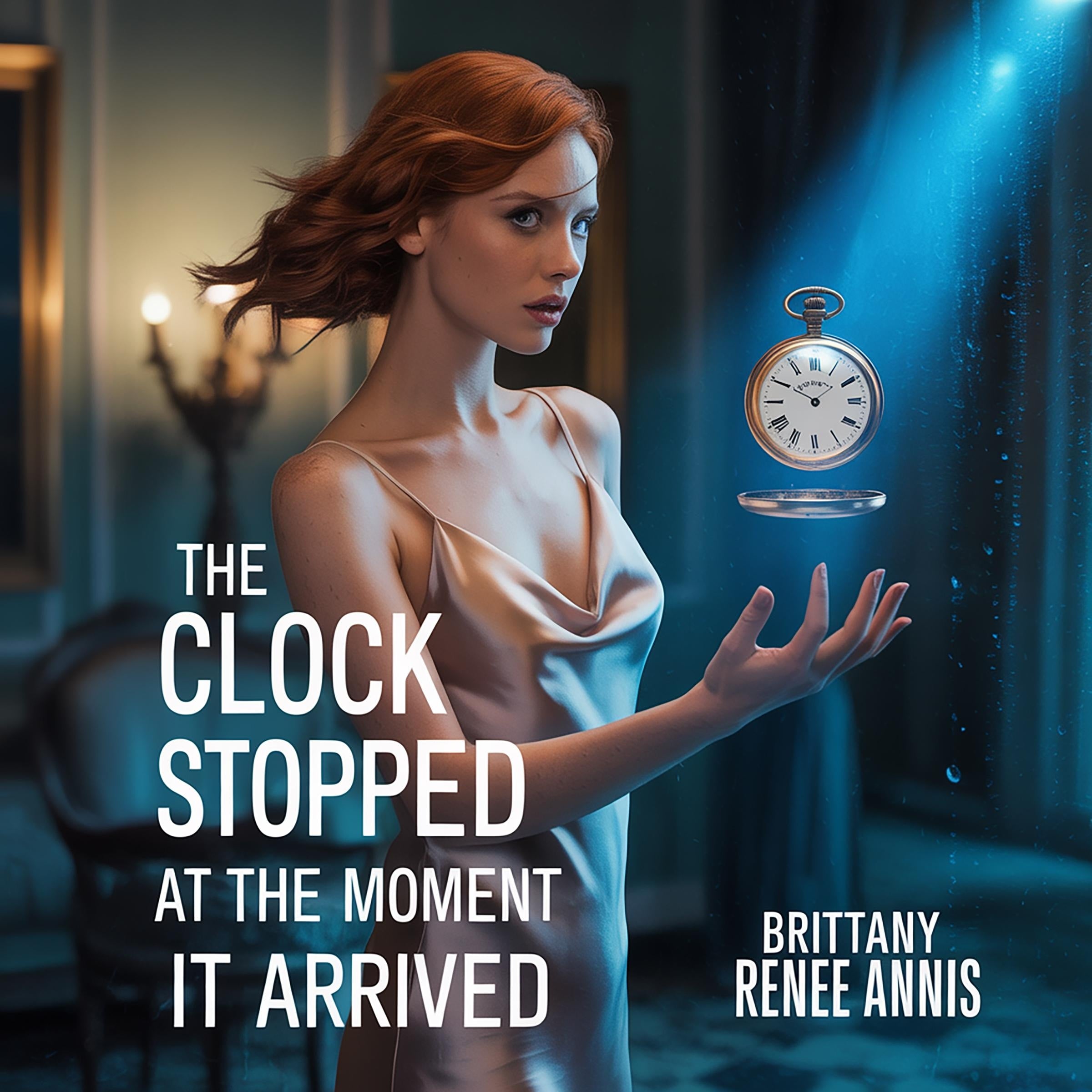 The clock stopped at the moment it arrived