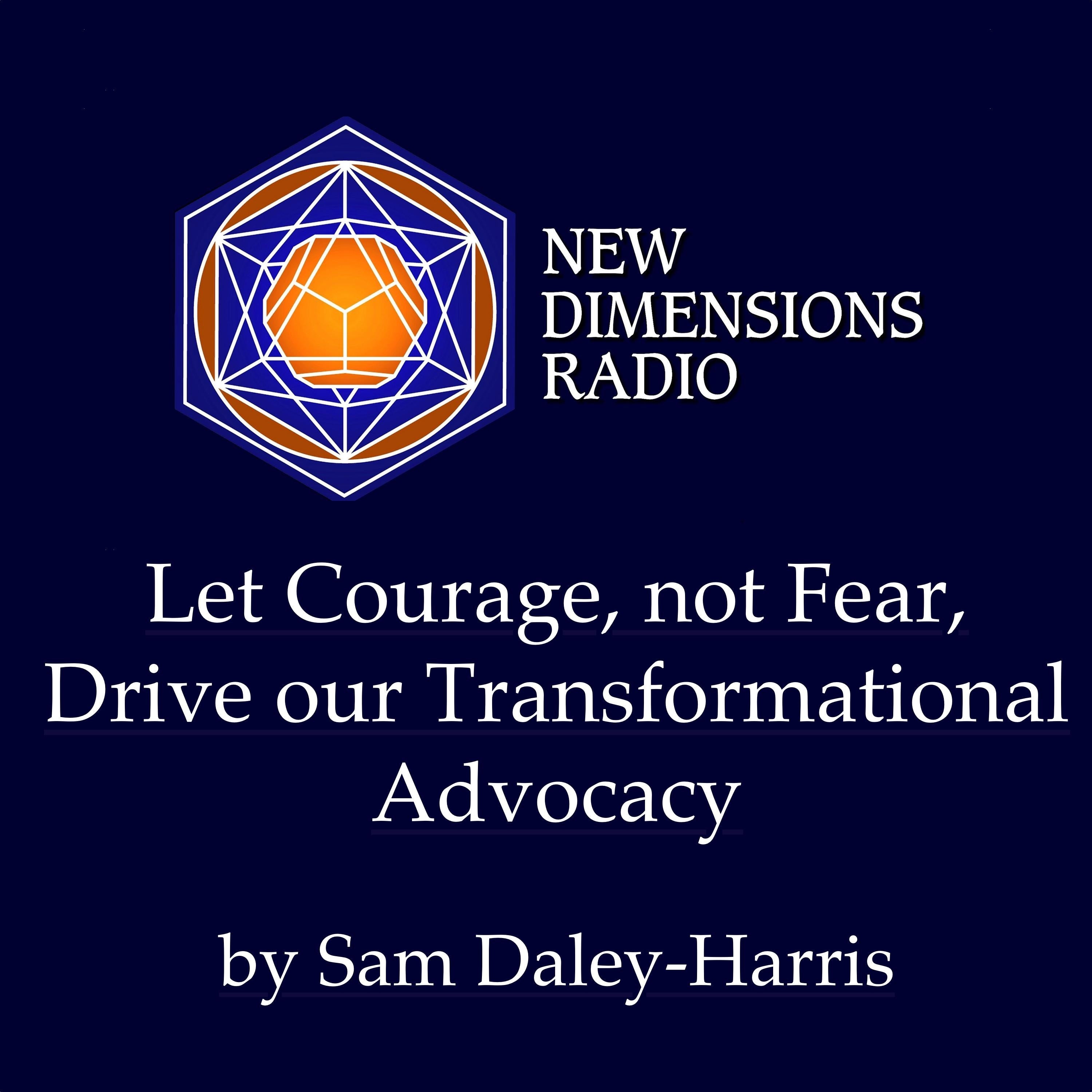 Let Courage, Not Fear, Drive Our Transformational Advocacy