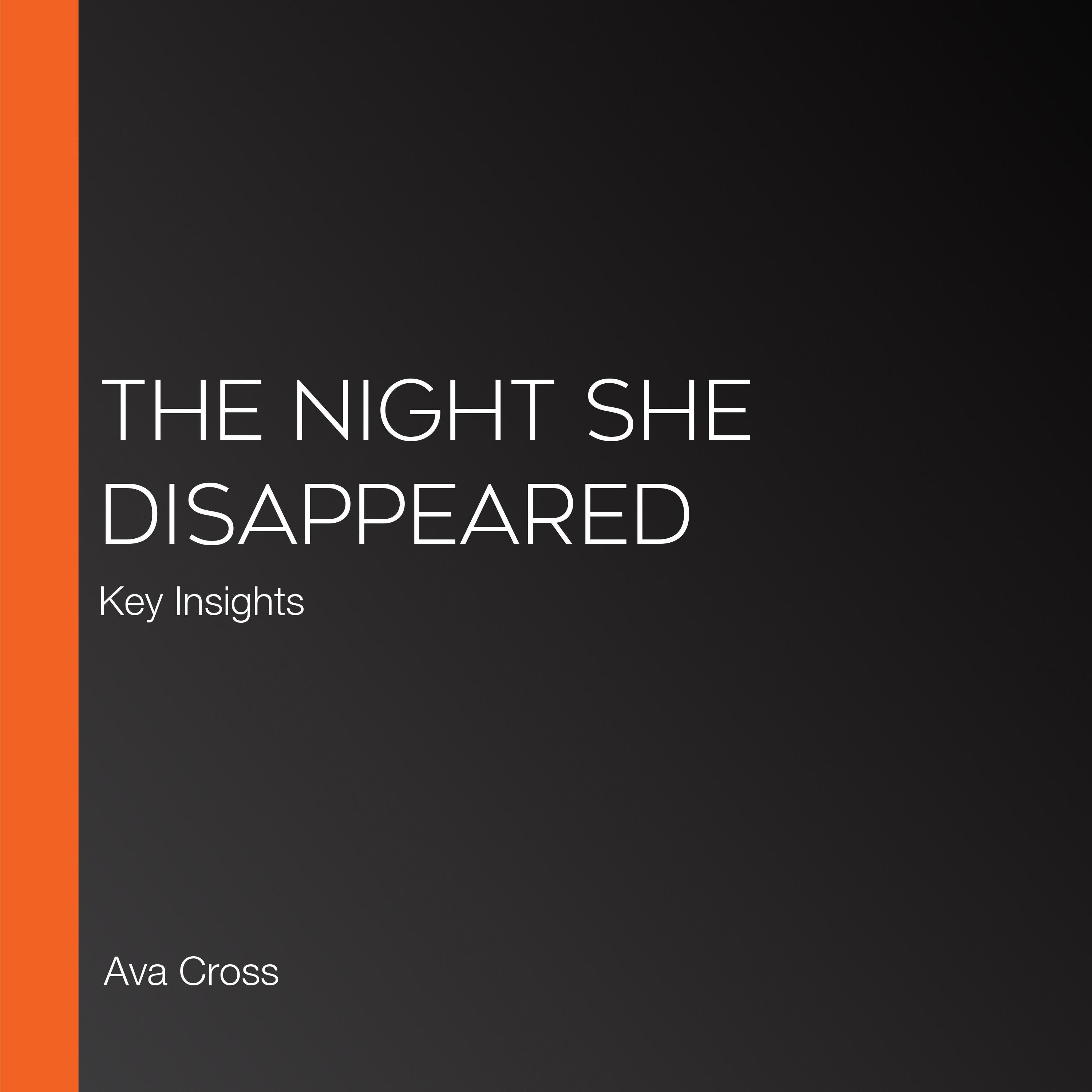 The Night She Disappeared