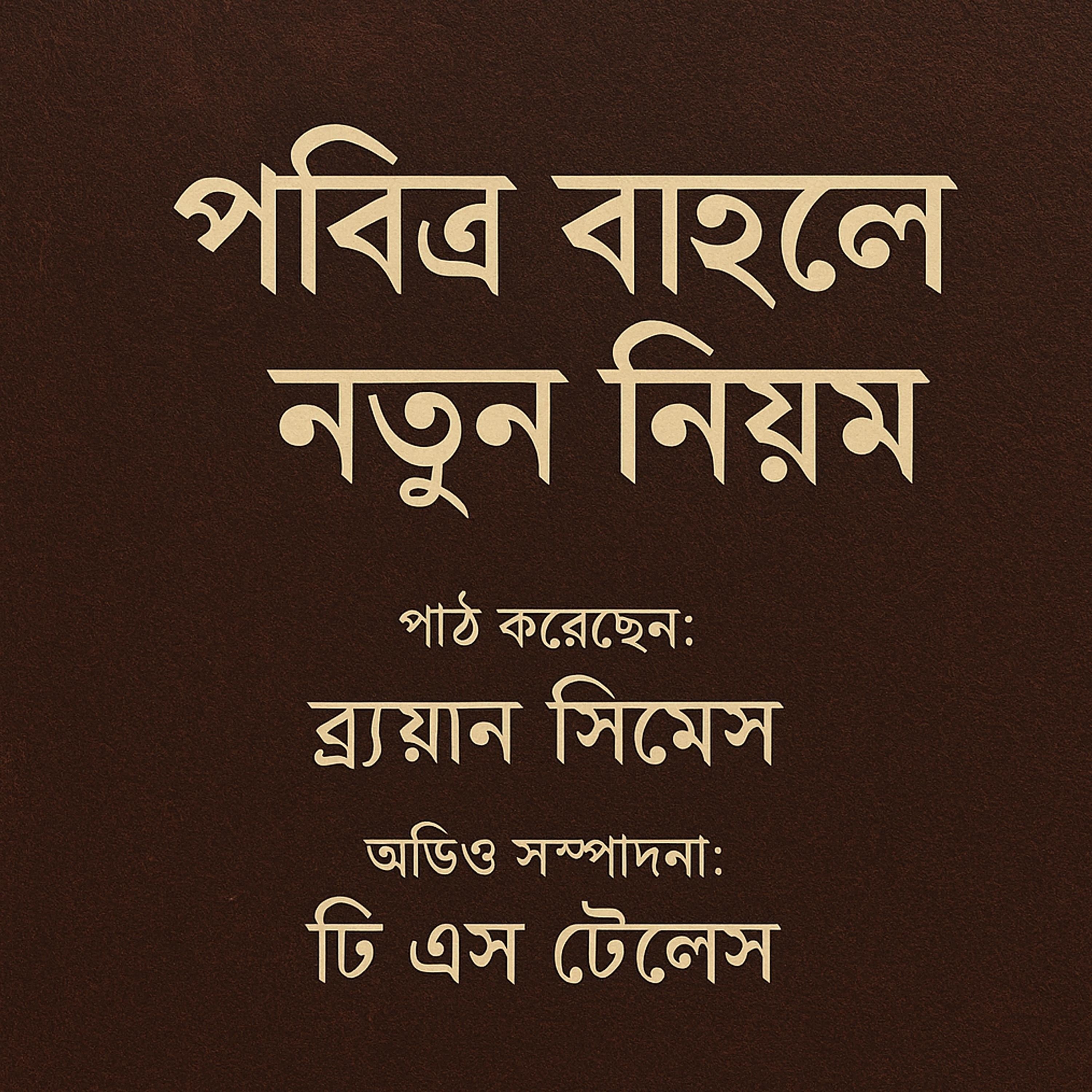 পবিত্র বাইবেল - নতুন নিয়ম