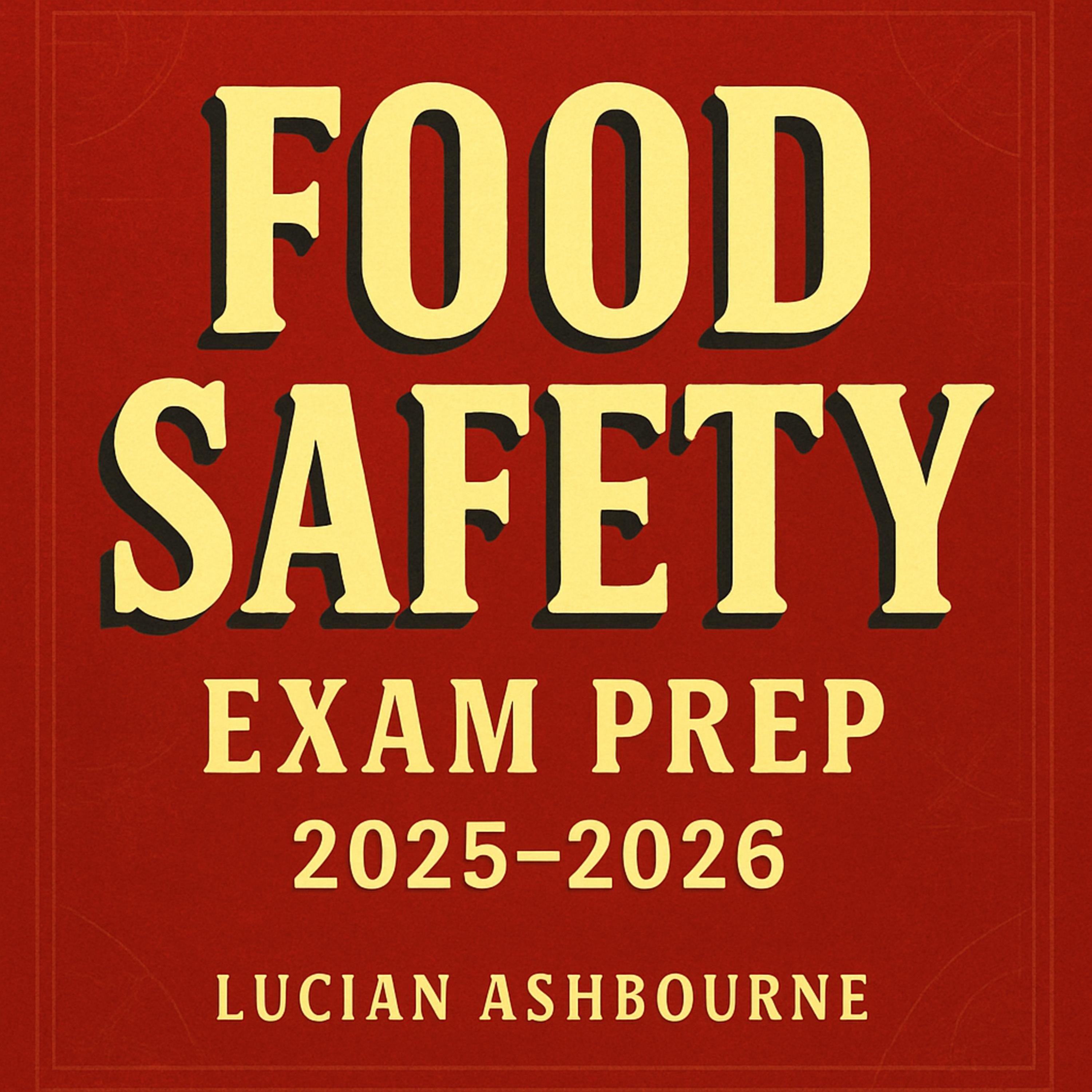 Food Safety Exam Prep 2025-2026