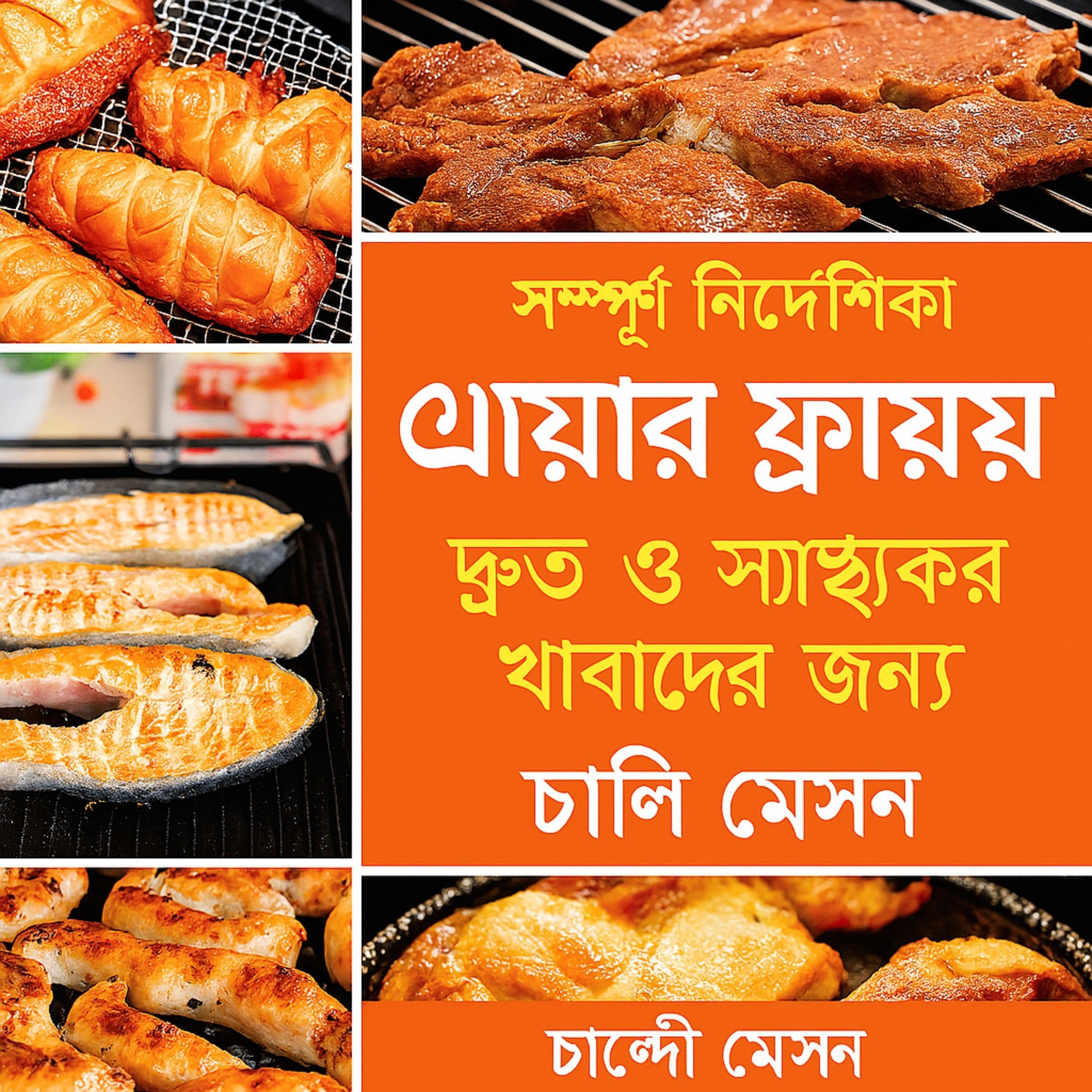 দ্রুত এবং স্বাস্থ্যকর খাবারের জন্য সম্পূর্ণ এয়ার ফ্রায়ার রান্নার বই