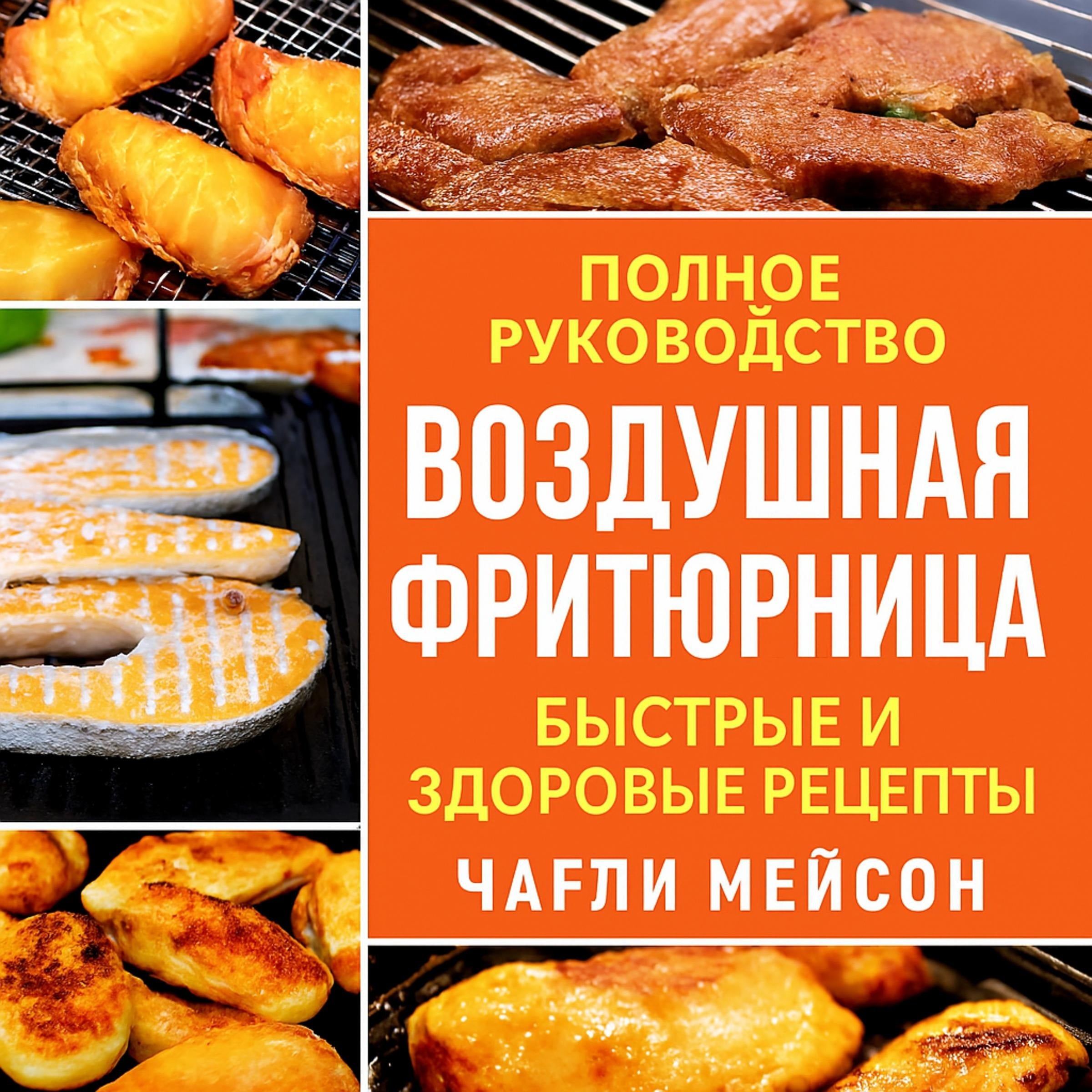 Полная книга рецептов для аэрофритюрницы: быстрые и полезные блюда