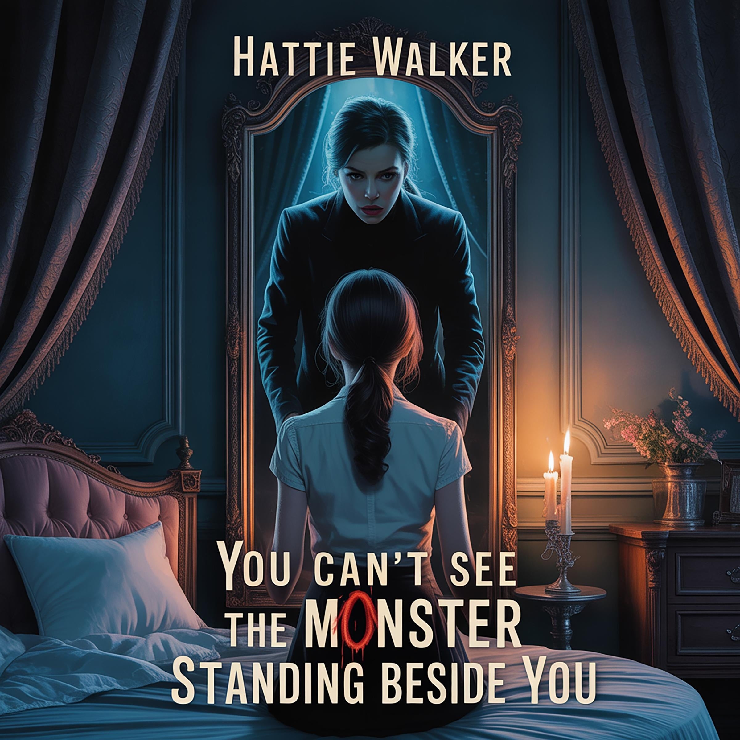 You can't see the monster standing beside you