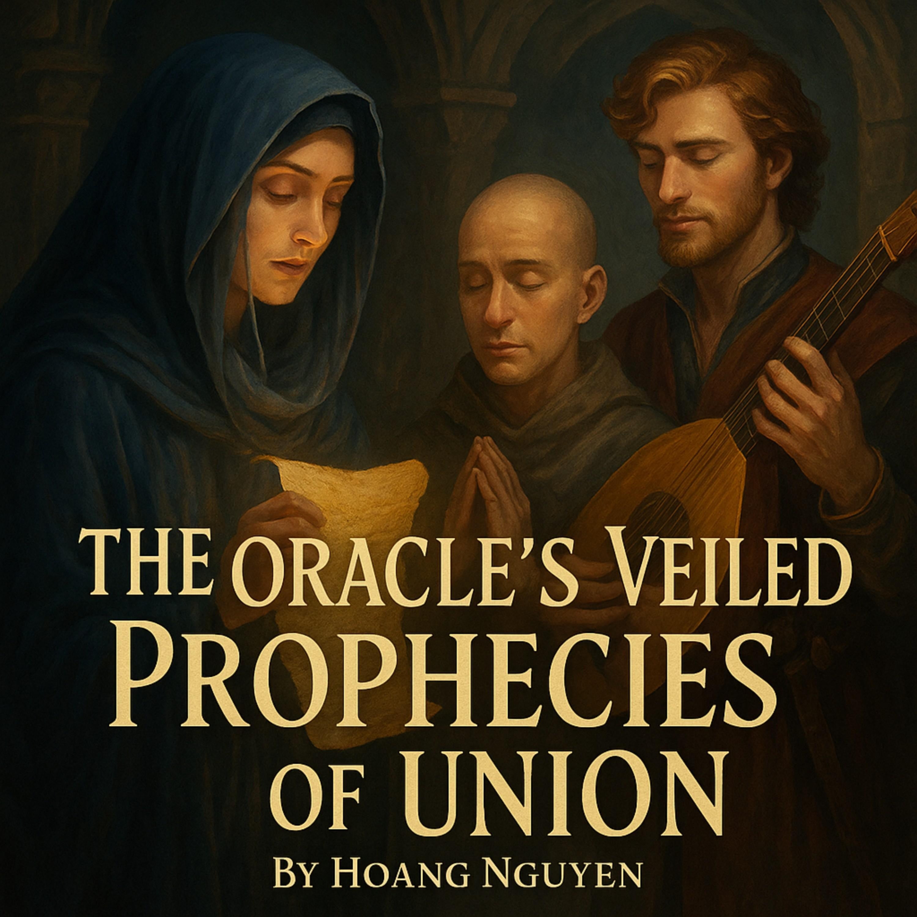 The Oracle's Veiled Prophecies of Union: Foreseeing a Bard's Harmony with the Silent Monk