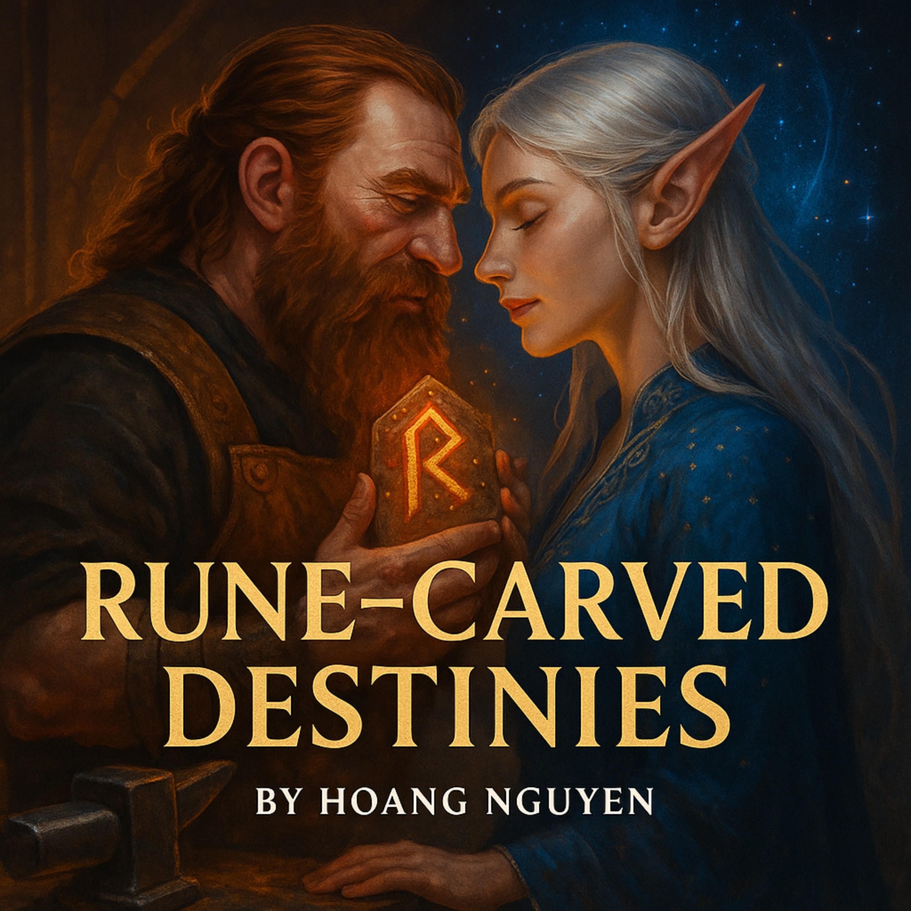 Rune-Carved Destinies Intertwined: The Dwarven Forge Master's Romance with the Sky Elf Scholar