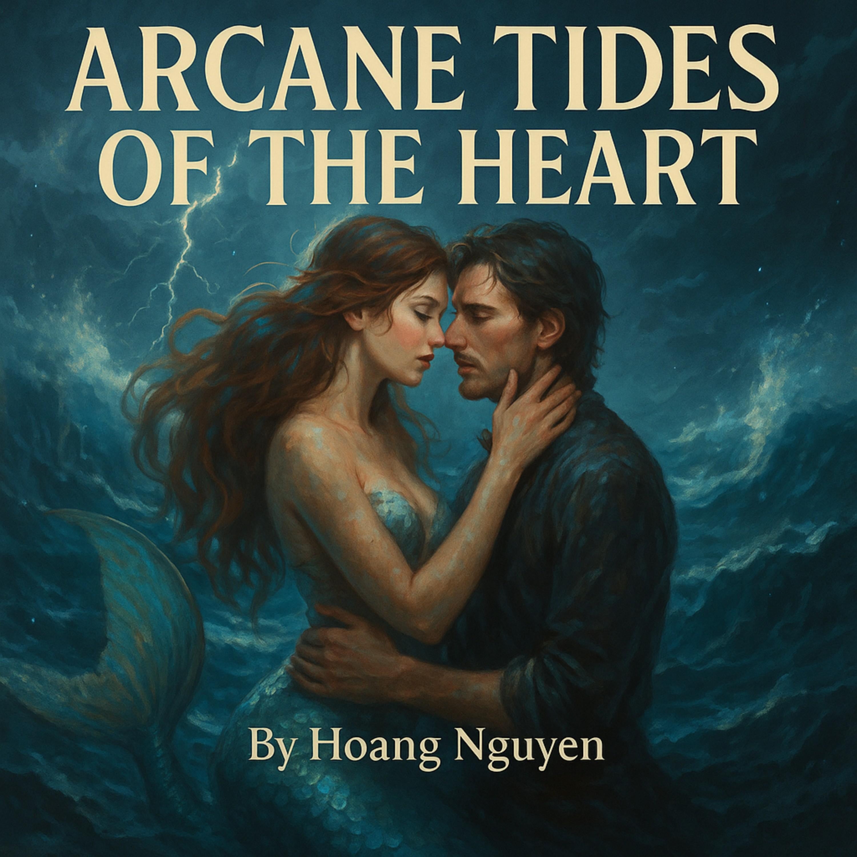 Arcane Tides of the Heart: A Mermaid Sorcerer's Forbidden Romance Amidst Stormy Ancient Seas