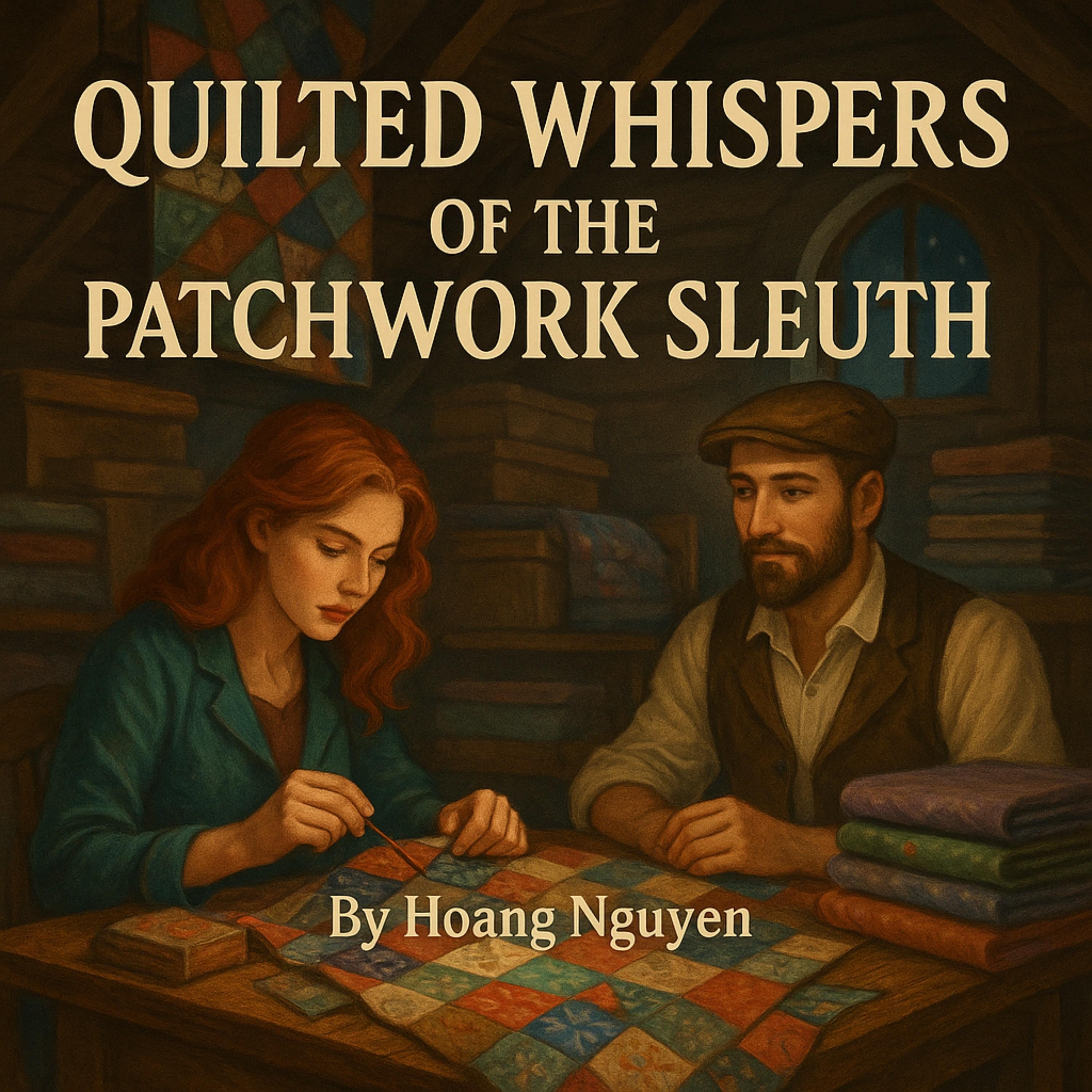 Quilted Whispers of the Patchwork Sleuth: A Quilter's Stitched Clue with the Fabric Merchant in the Attic of Faded Threads