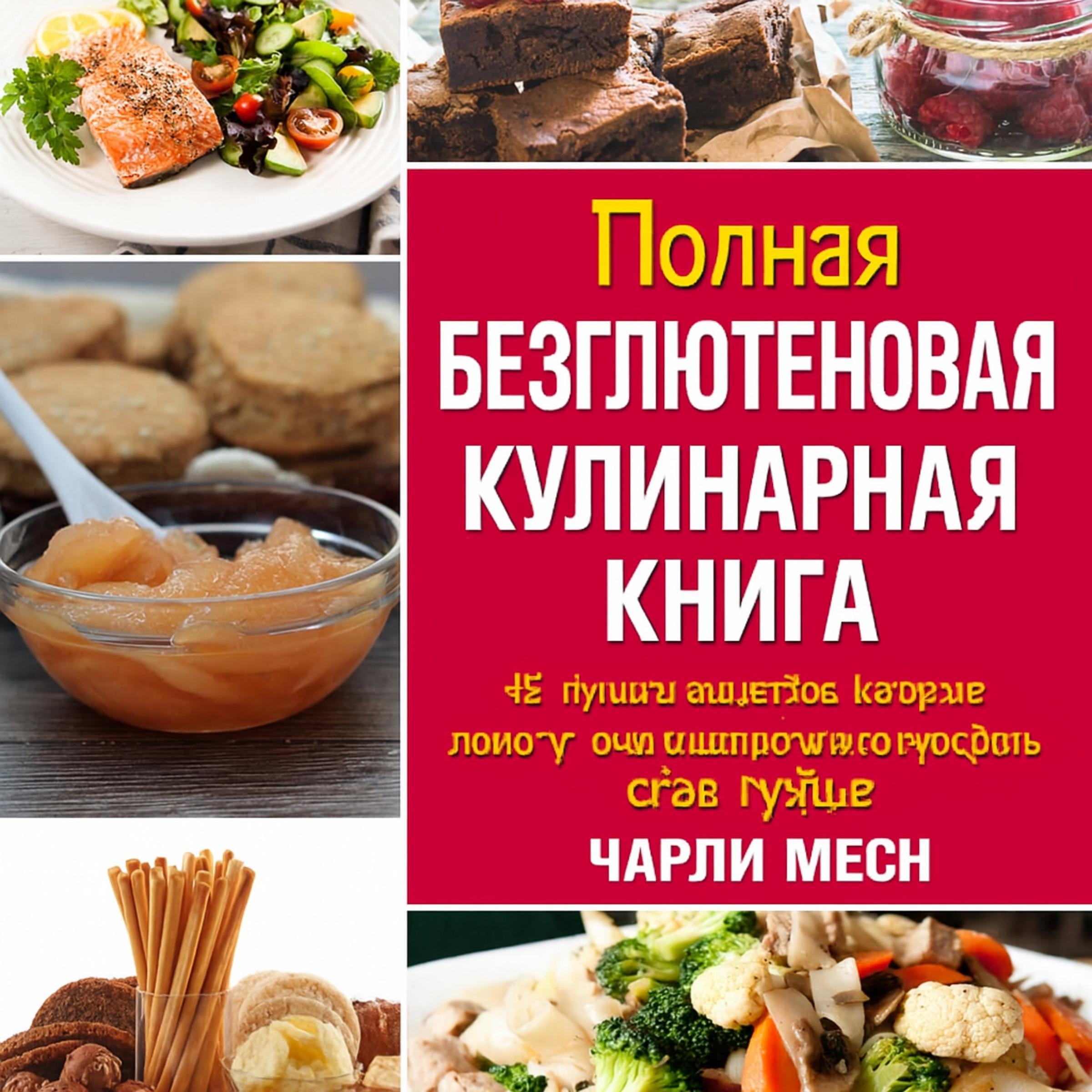 Полная безглютеновая кулинарная книга: 30 лучших безглютеновых рецептов, которые помогут вам выглядеть и чувствовать себя лучше, чем вы могли себе представить