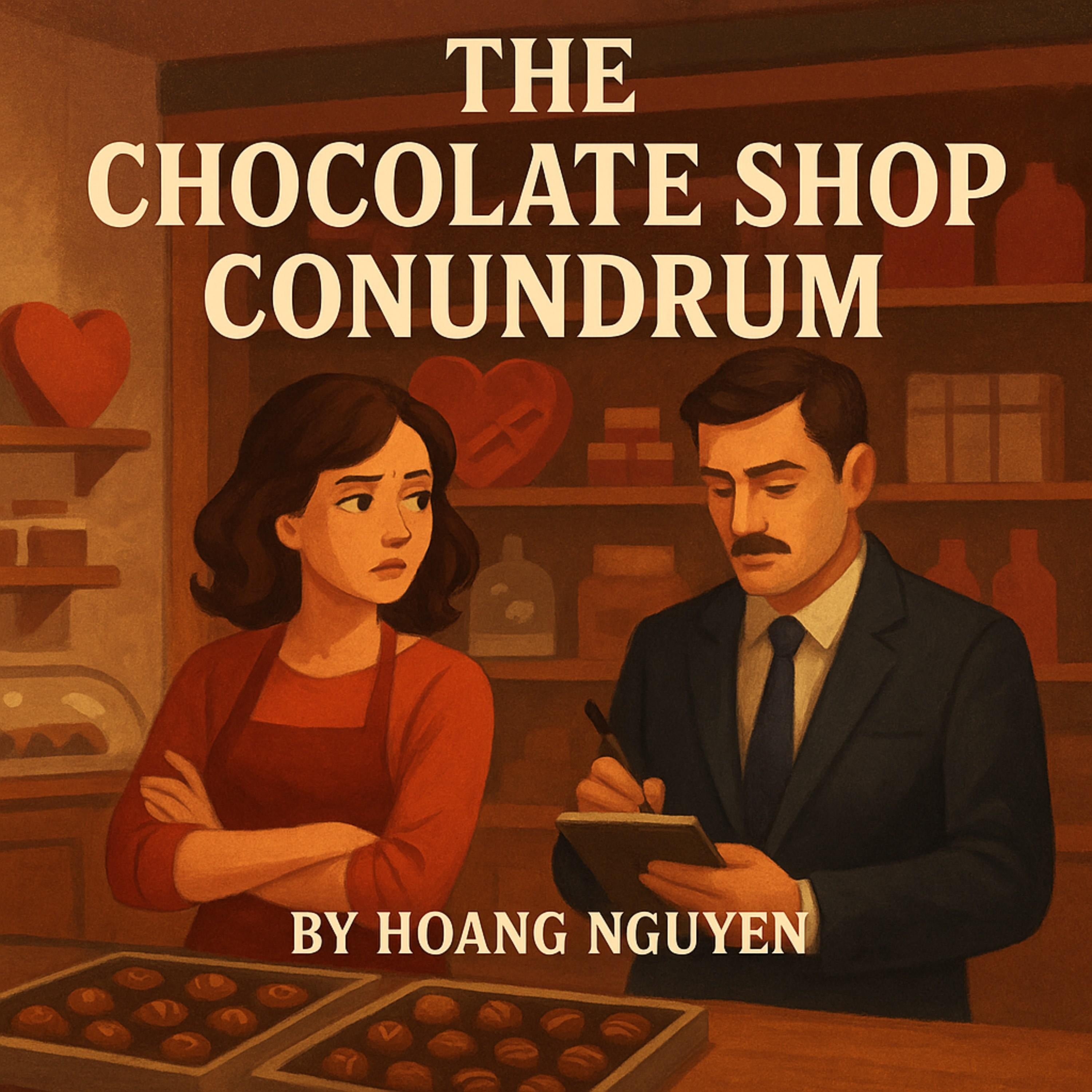 The Chocolate Shop Conundrum: A Cozy Mystery of Sweet Deceptions and Bitter Truths