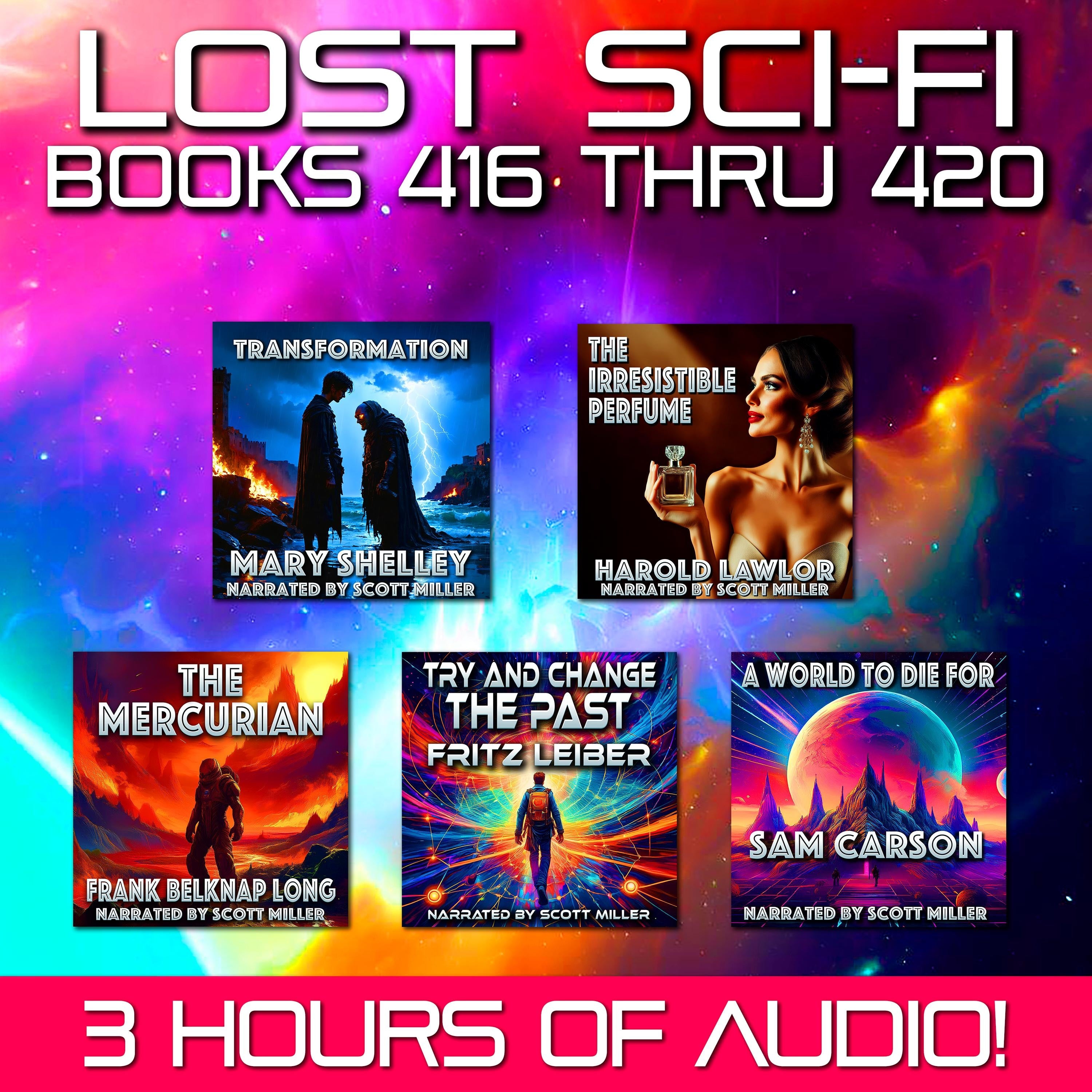 Lost Sci-Fi Books 416 thru 420