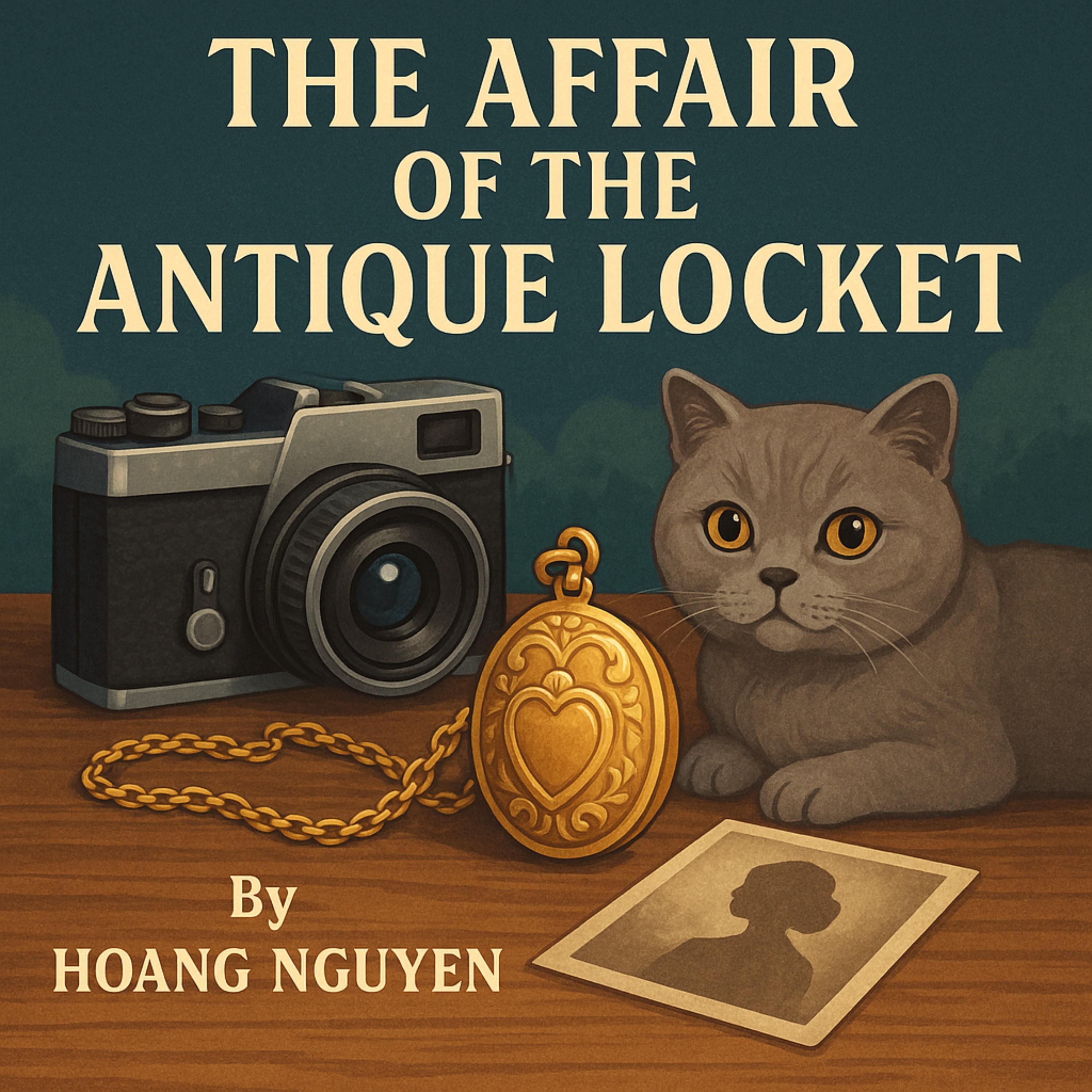 The Affair of the Antique Locket: A Cozy Mystery of Old Photographs and a New Murder