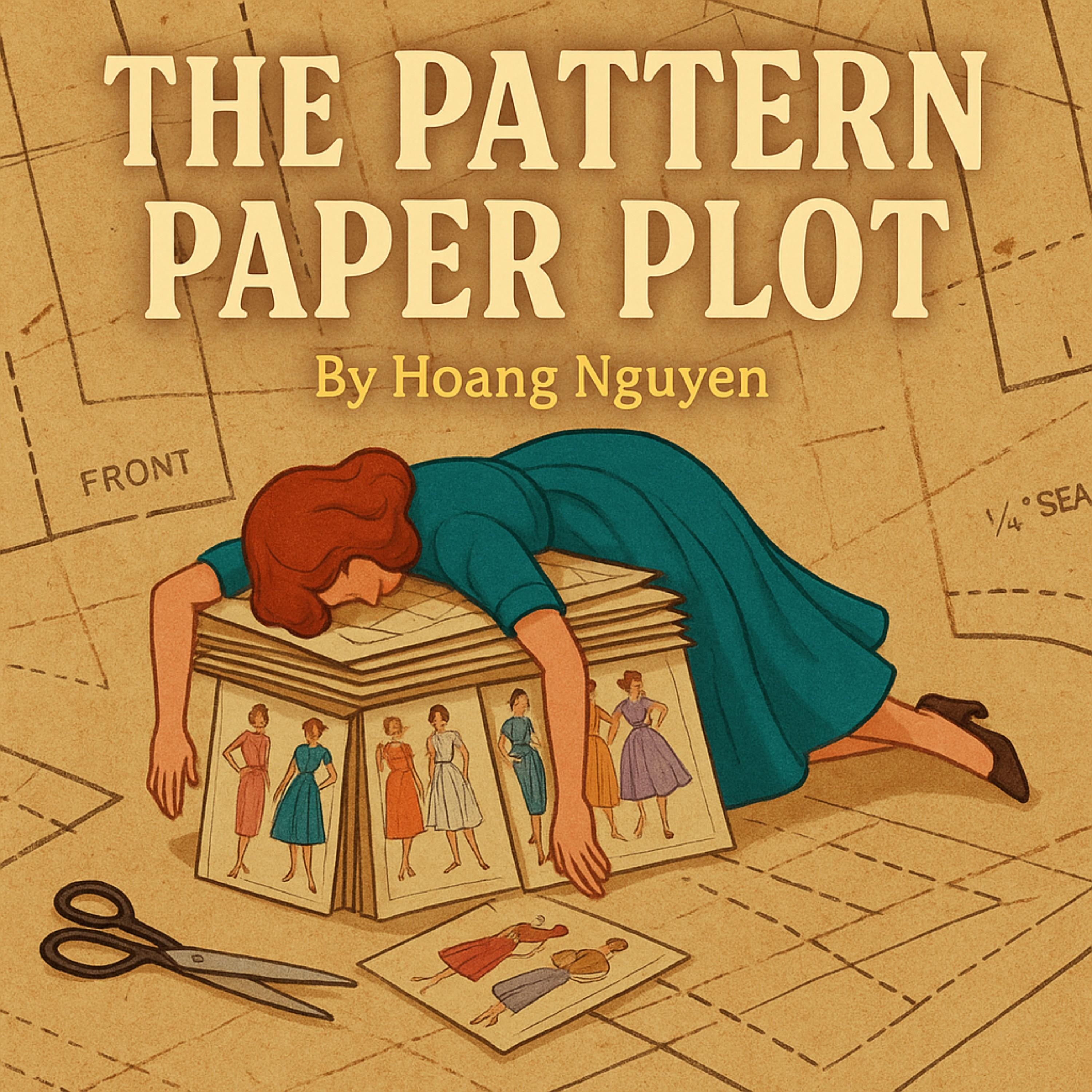 The Pattern Paper Plot: A Cozy Mystery of Traced Troubles and a Cut-Out Crime
