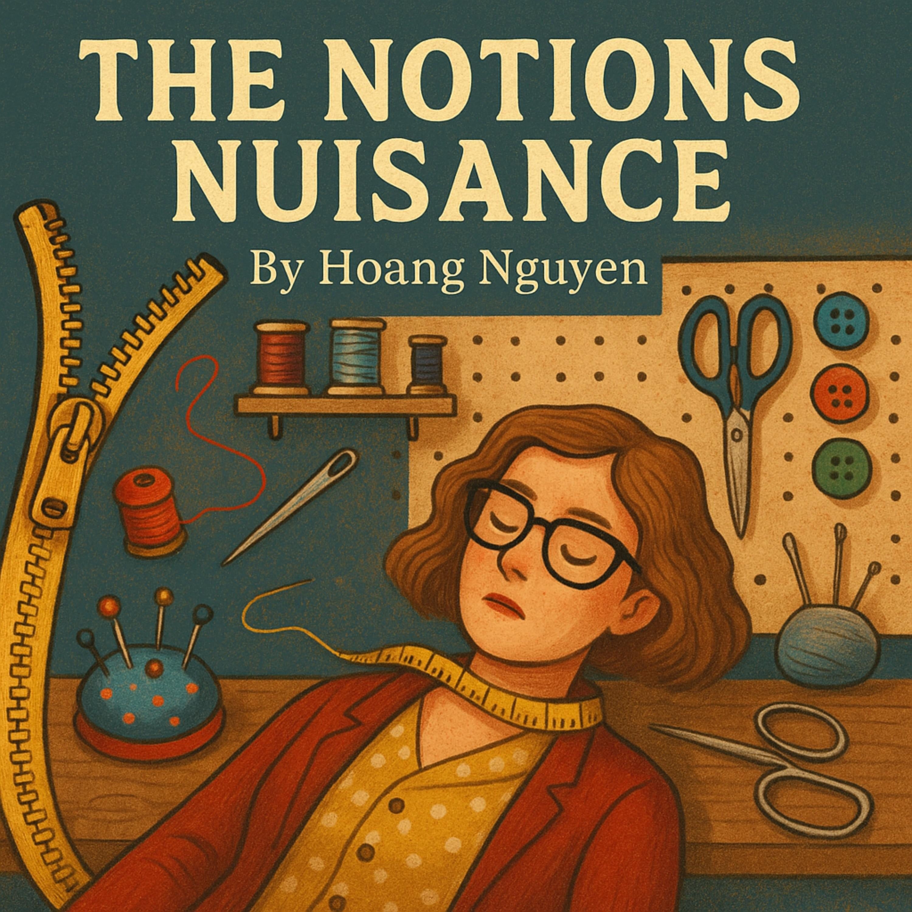 The Notions Nuisance: A Cozy Mystery of Crafty Crimes and a Zippered Zeal