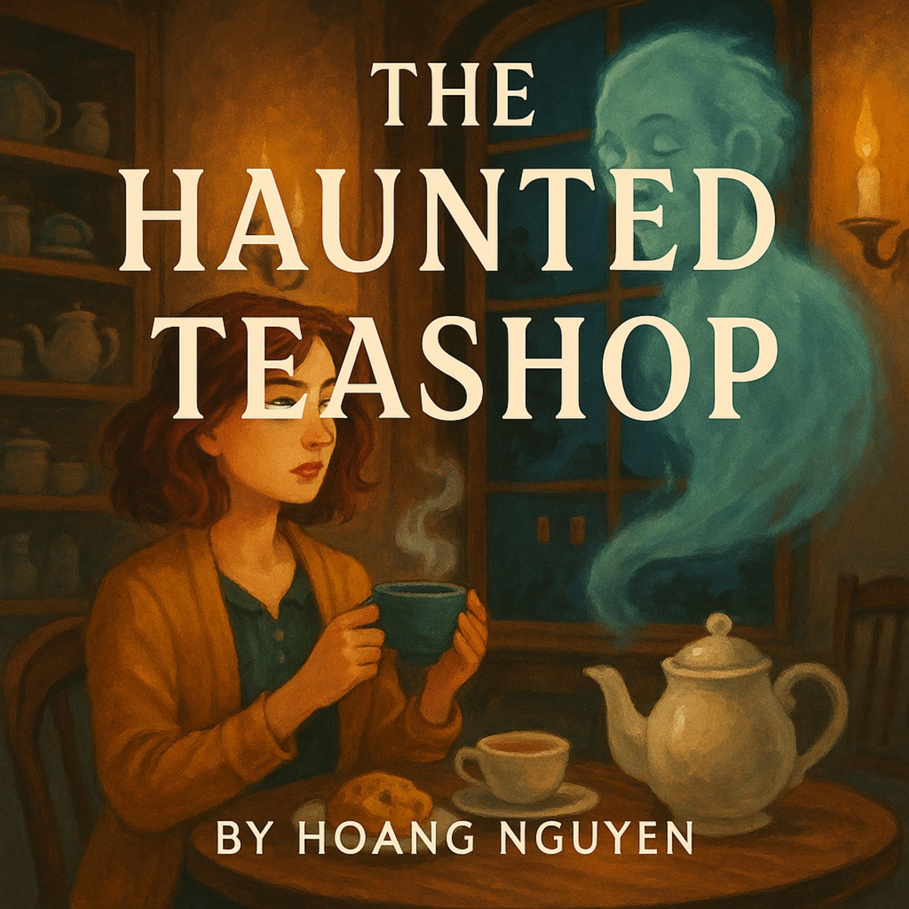 The Haunted Teashop: A Cozy Mystery of Steamy Scandal and Ghostly Guests