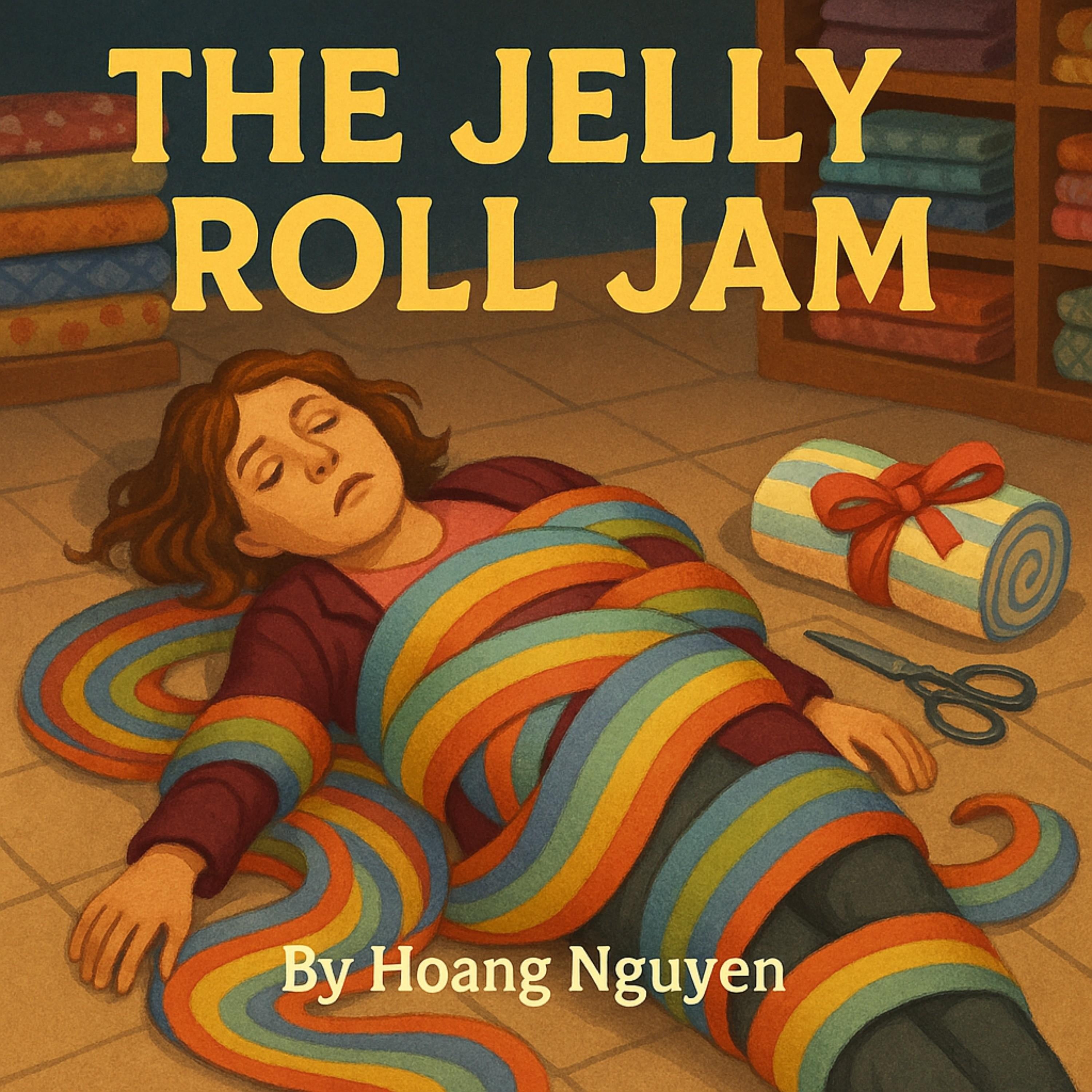 The Jelly Roll Jam: A Cozy Mystery of Rolled-Up Riddles and a Striped Scheme