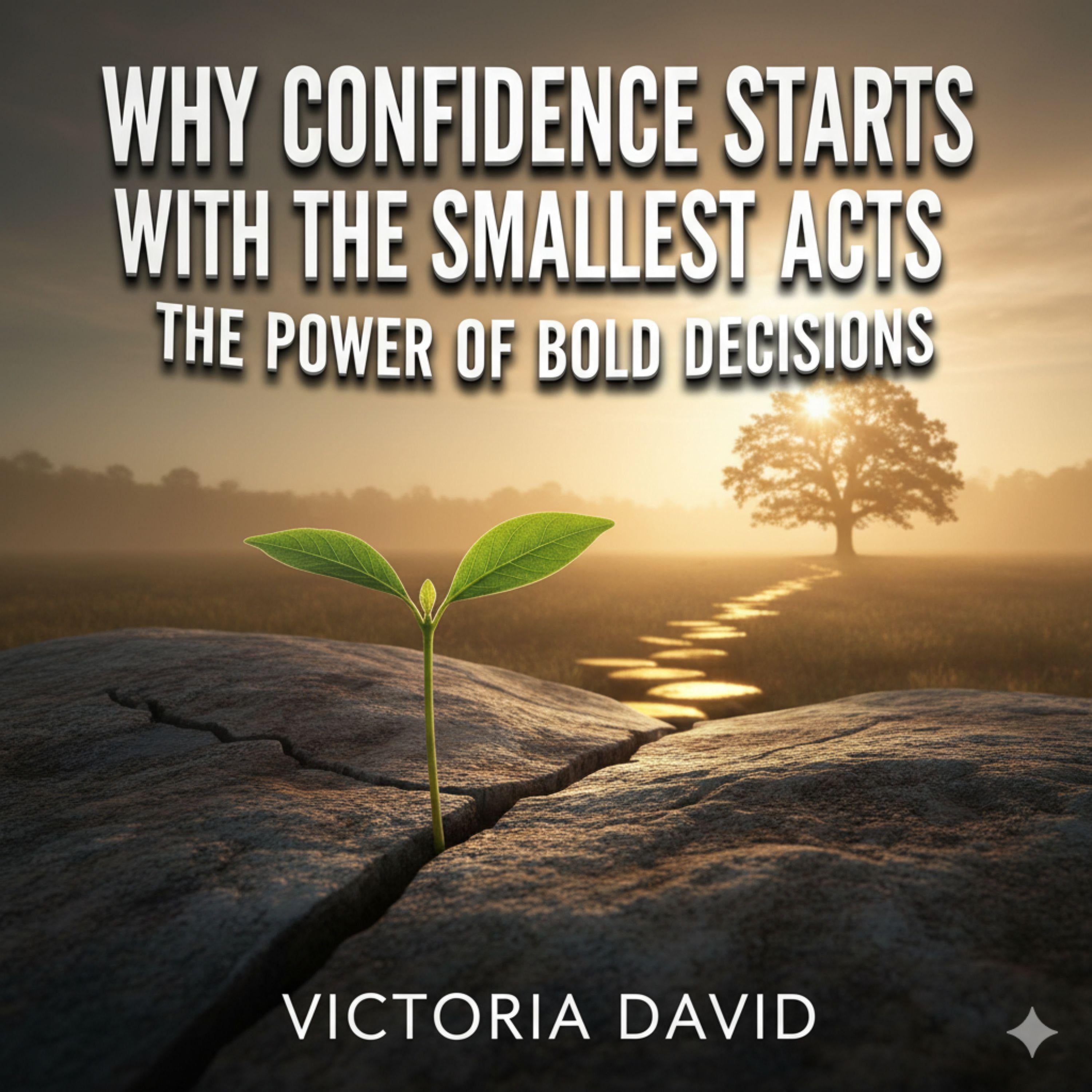 Why Confidence Starts With the Smallest Acts