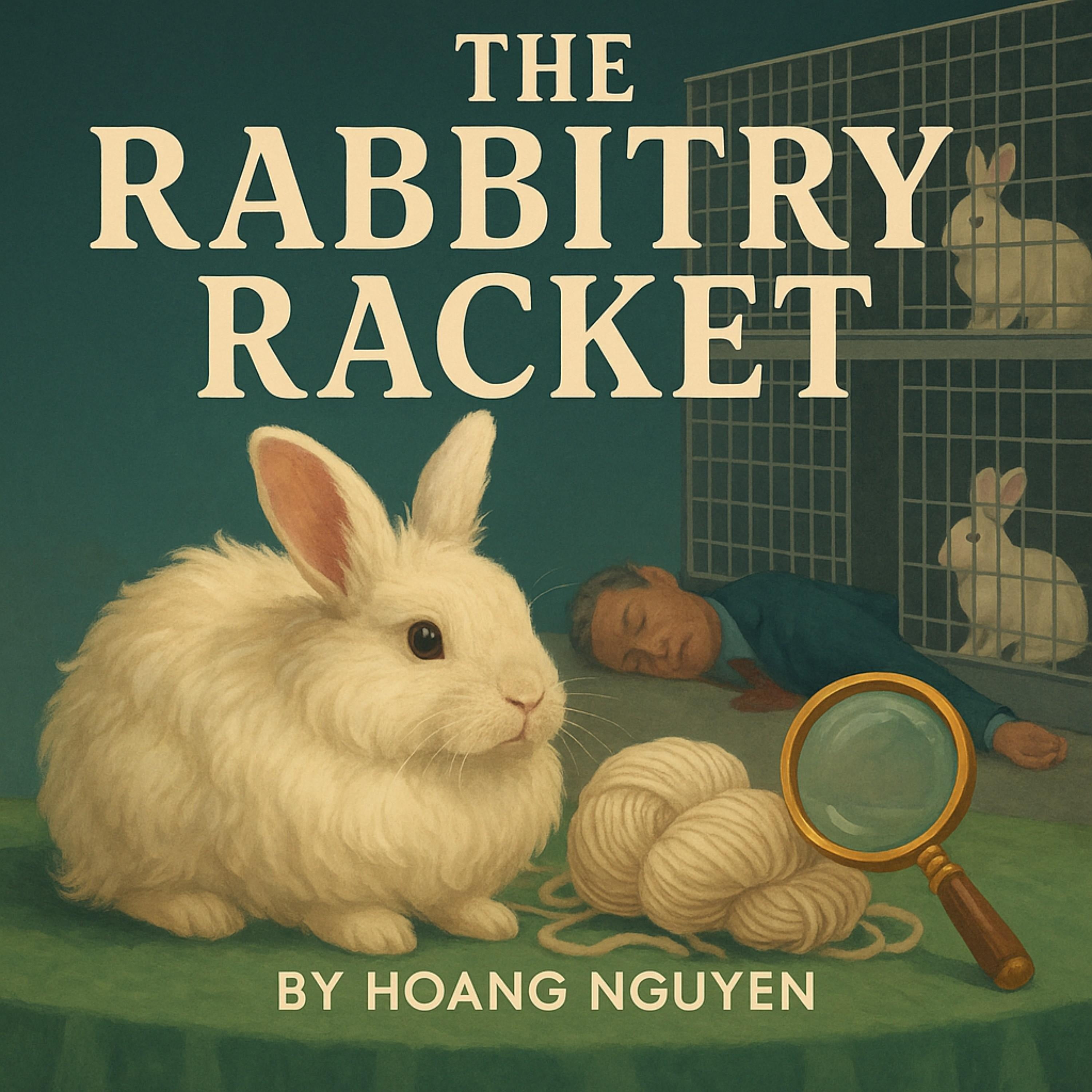 The Rabbitry Racket: A Cozy Mystery of Fluffy Fibs and a Hare-Raising Heist