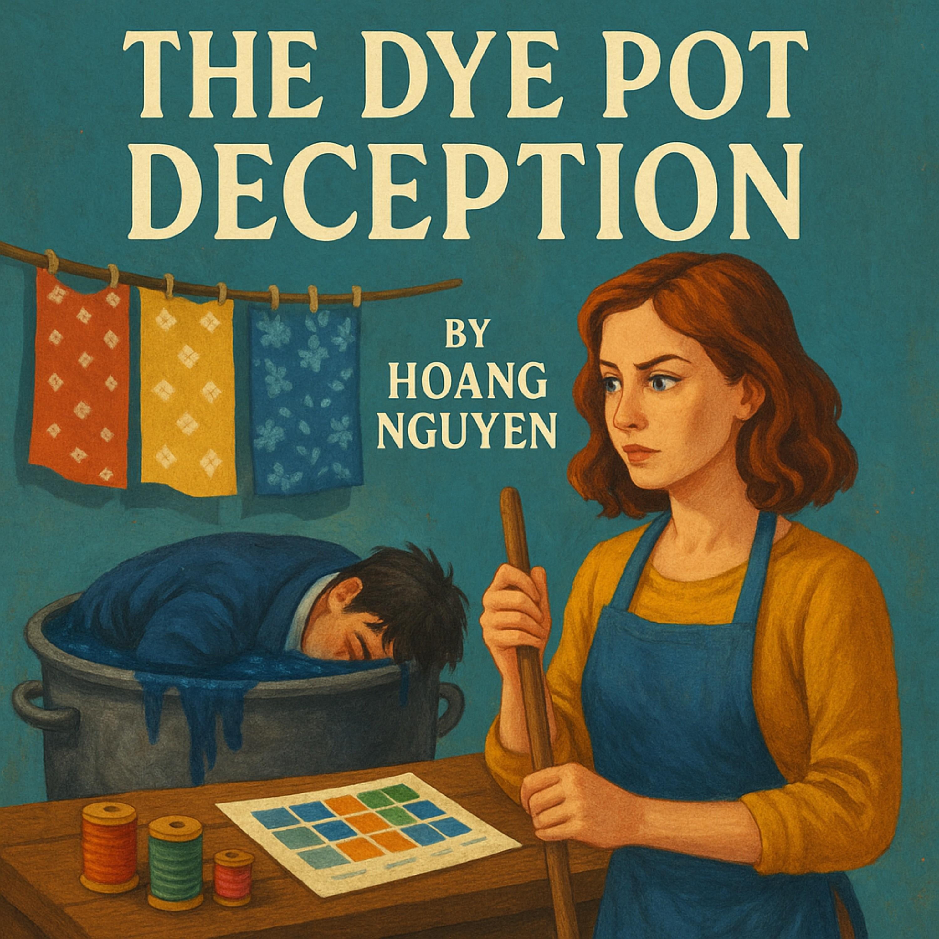 The Dye Pot Deception: A Cozy Mystery of Colored Clues and a Vat of Villainy