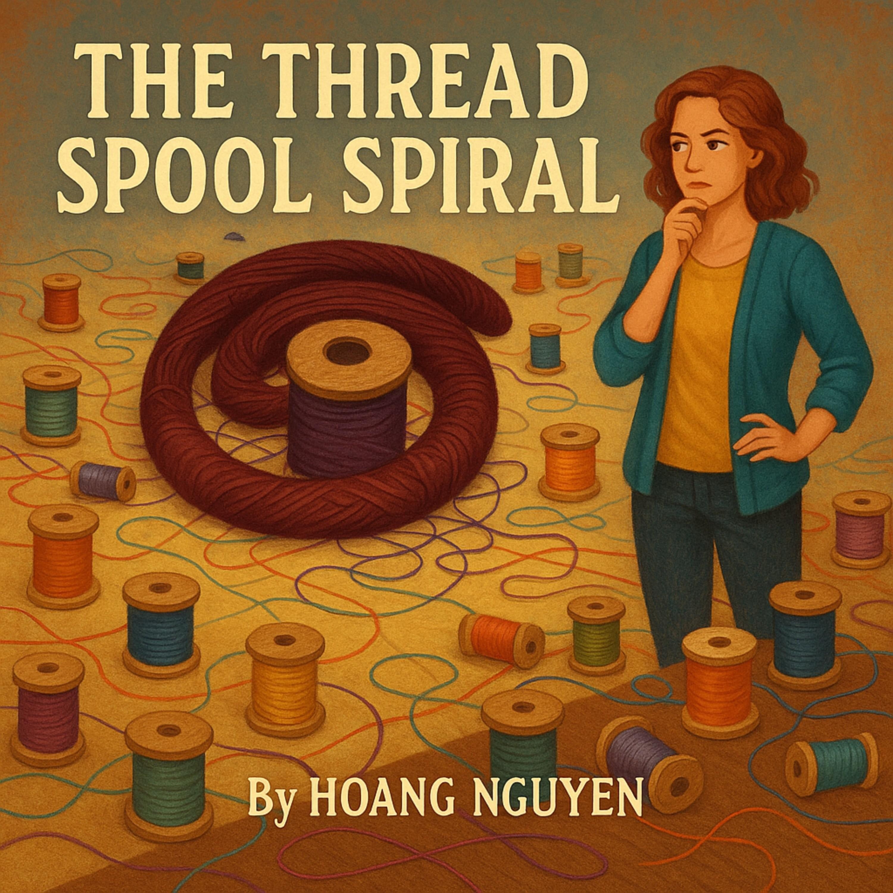 The Thread Spool Spiral: A Cozy Mystery of Unwound Clues and a Bobbin of Bluffs