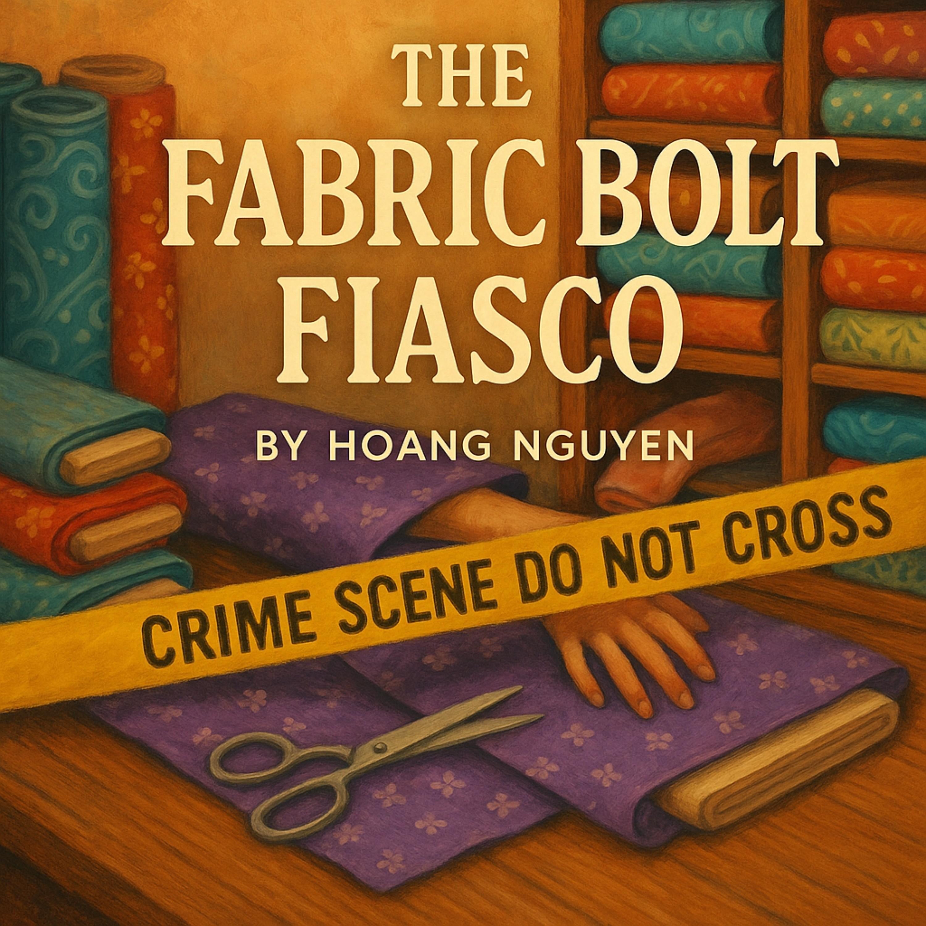 The Fabric Bolt Fiasco: A Cozy Mystery of Measured Misdeeds and a Cut of Corruption