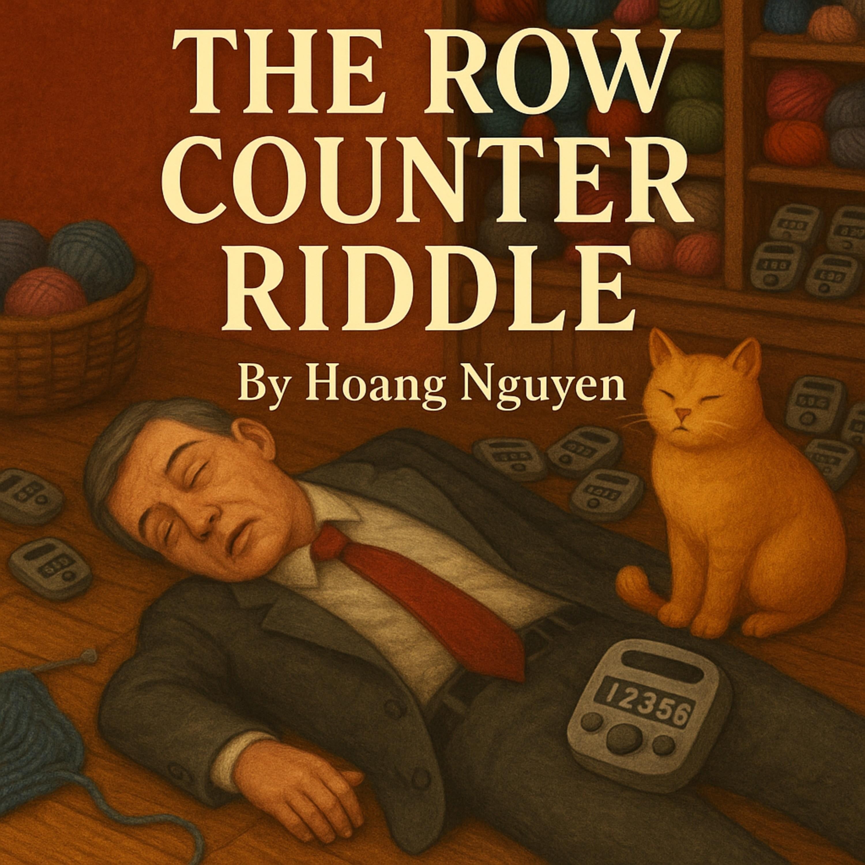 The Row Counter Riddle: A Cozy Mystery of Numbered Nuisances and a Counted Catastrophe