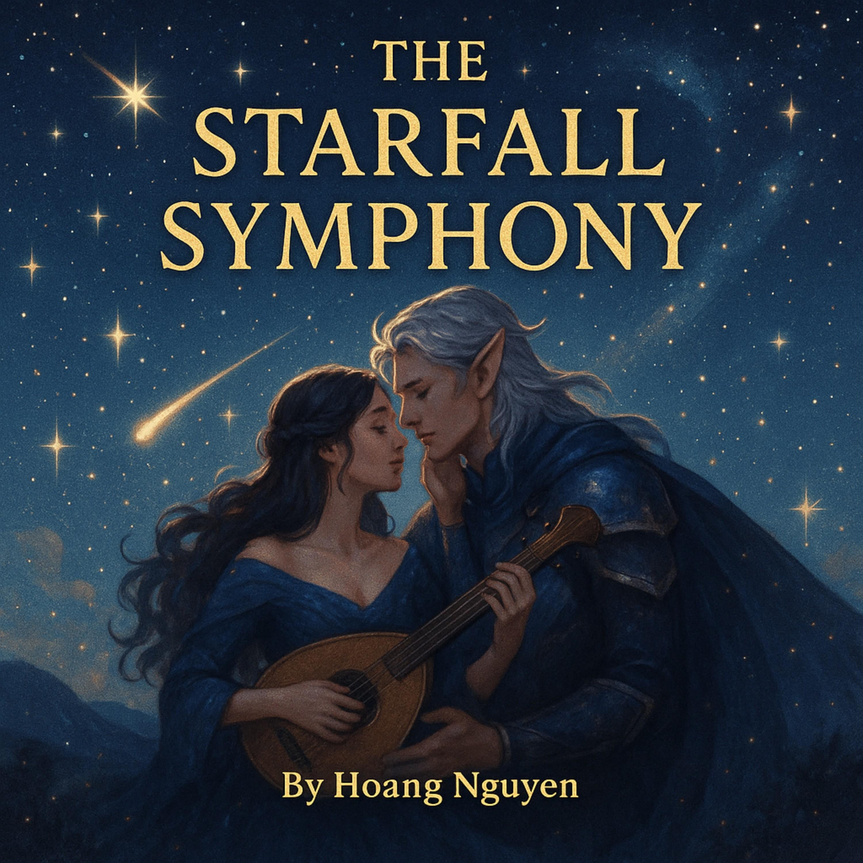 The Starfall Symphony: A Romantasy of Celestial Songs and Earthly Enchantments
