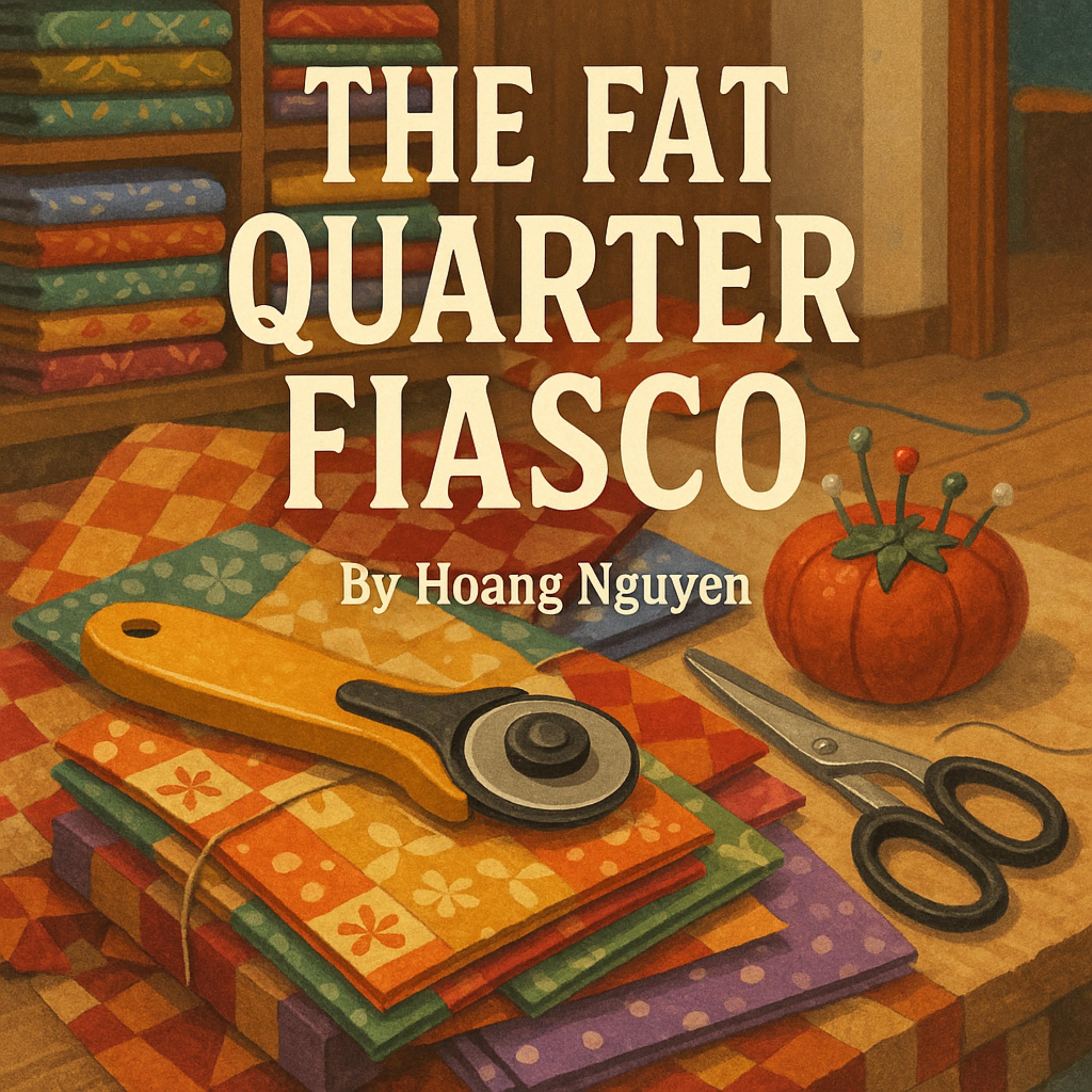The Fat Quarter Fiasco: A Cozy Mystery of Quartered Quarrels and a Cut-Up Crime