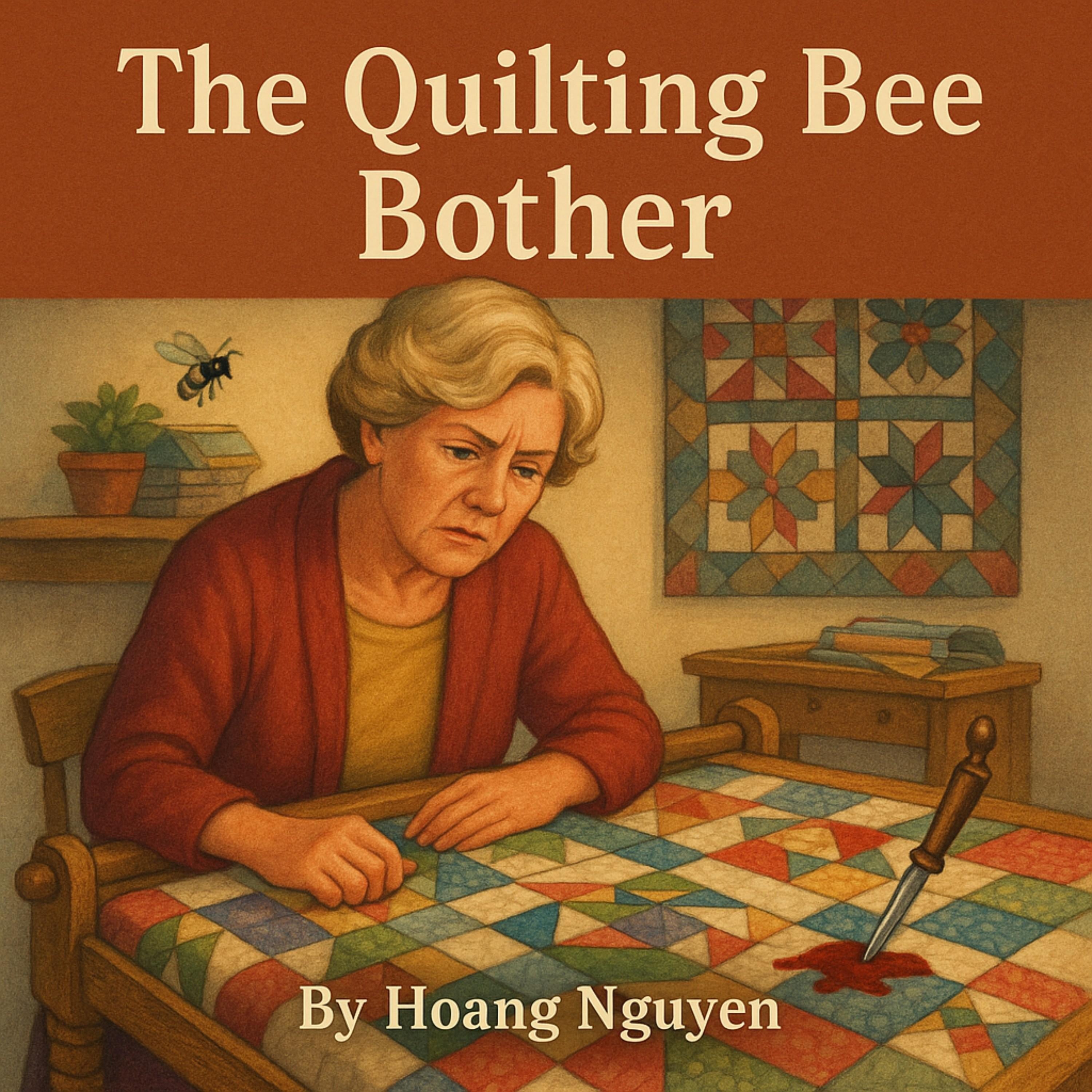 The Quilting Bee Bother: A Cozy Mystery of Patched Perils and a Basted Blunder