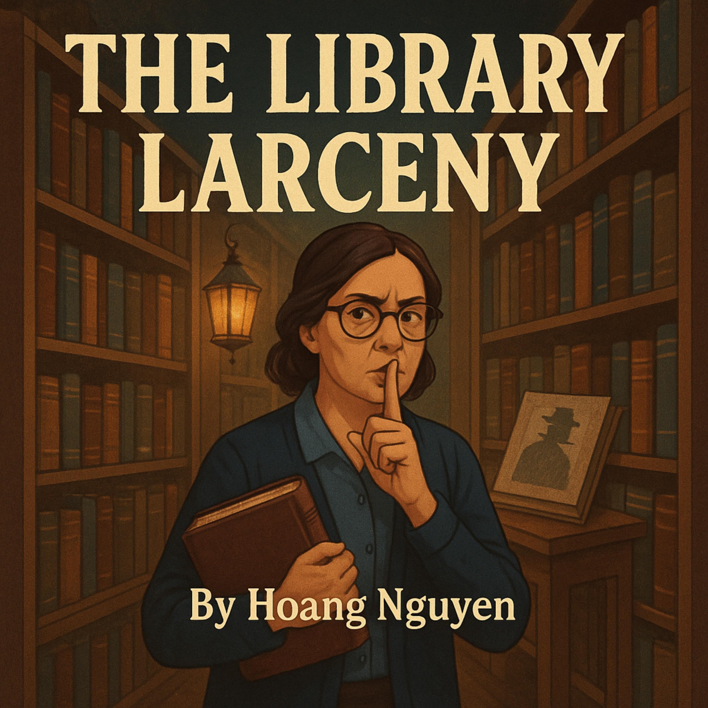 The Library Larceny: A Cozy Mystery of Silent Stacks and Shushing Suspects