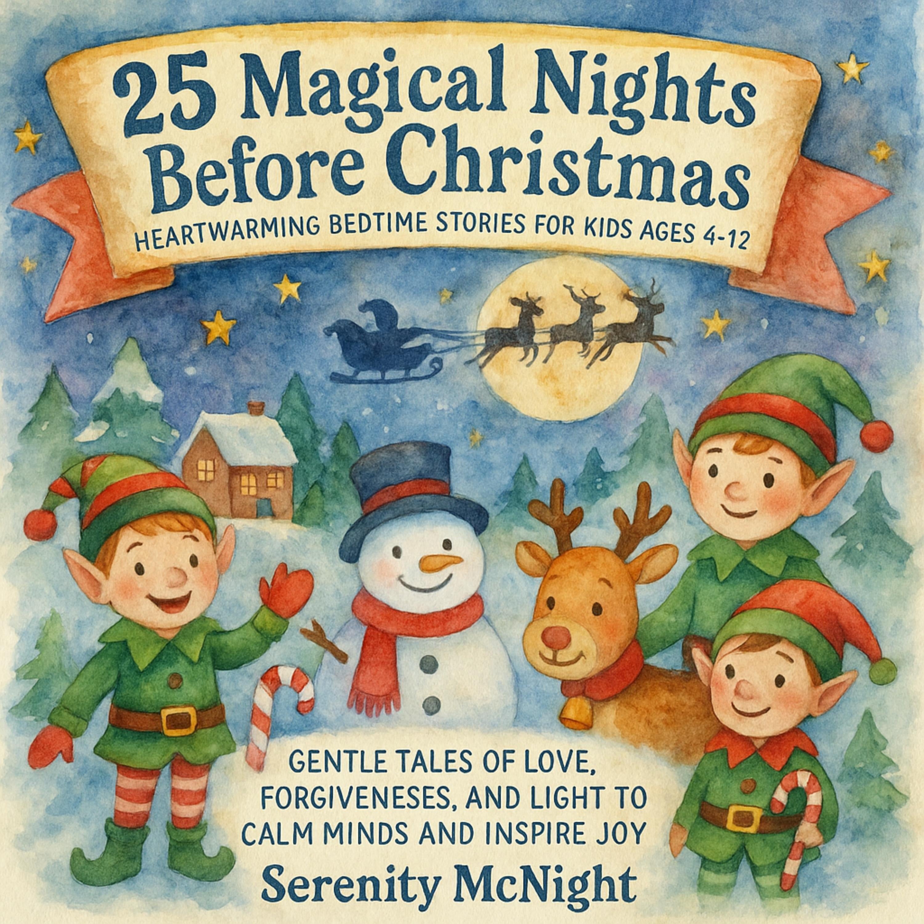 25 Magical Nights Before Christmas - Heartwarming Bedtime Stories for Kids Ages 4-12