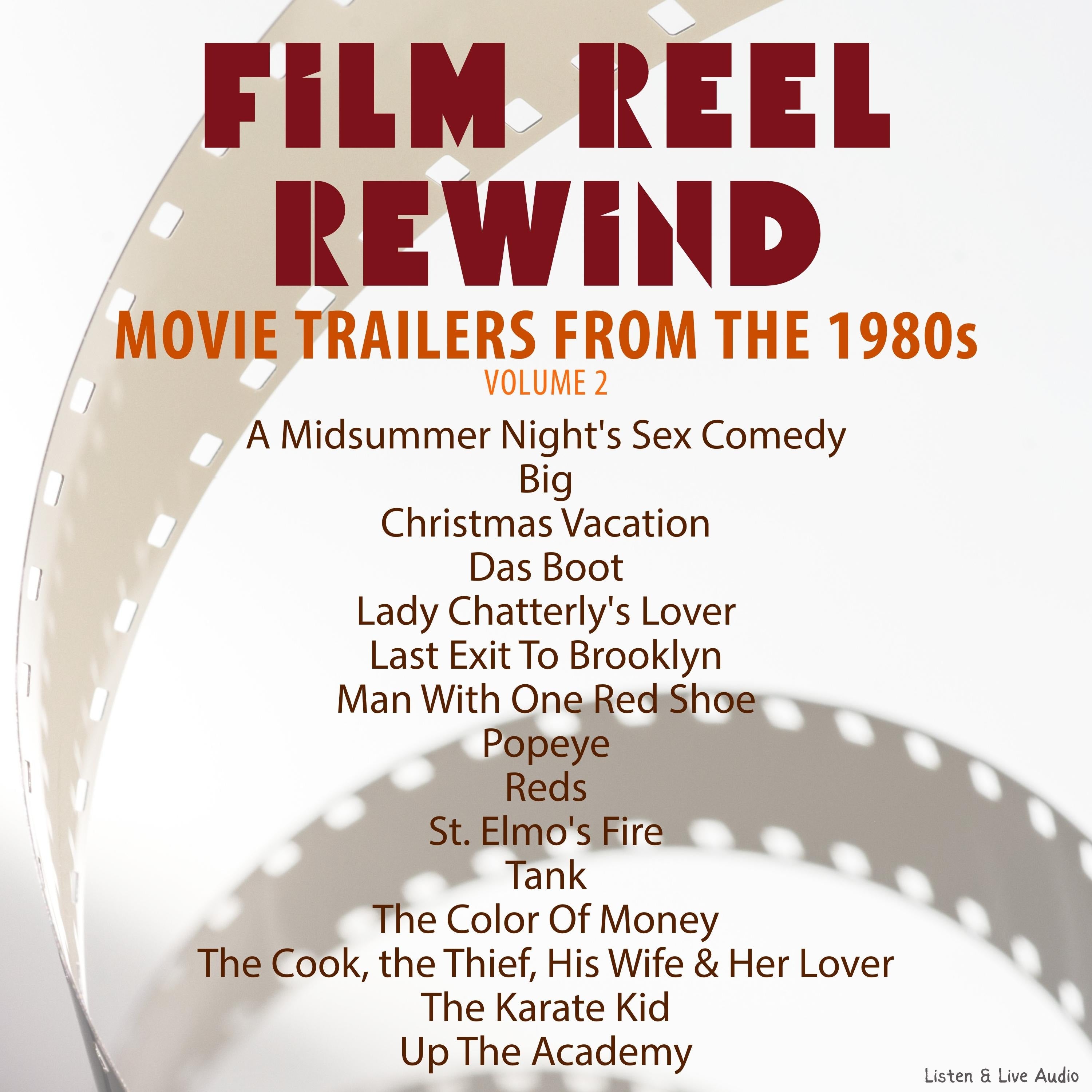 Film Reel Rewind: Movie Trailers from the 1980s, Volume 2