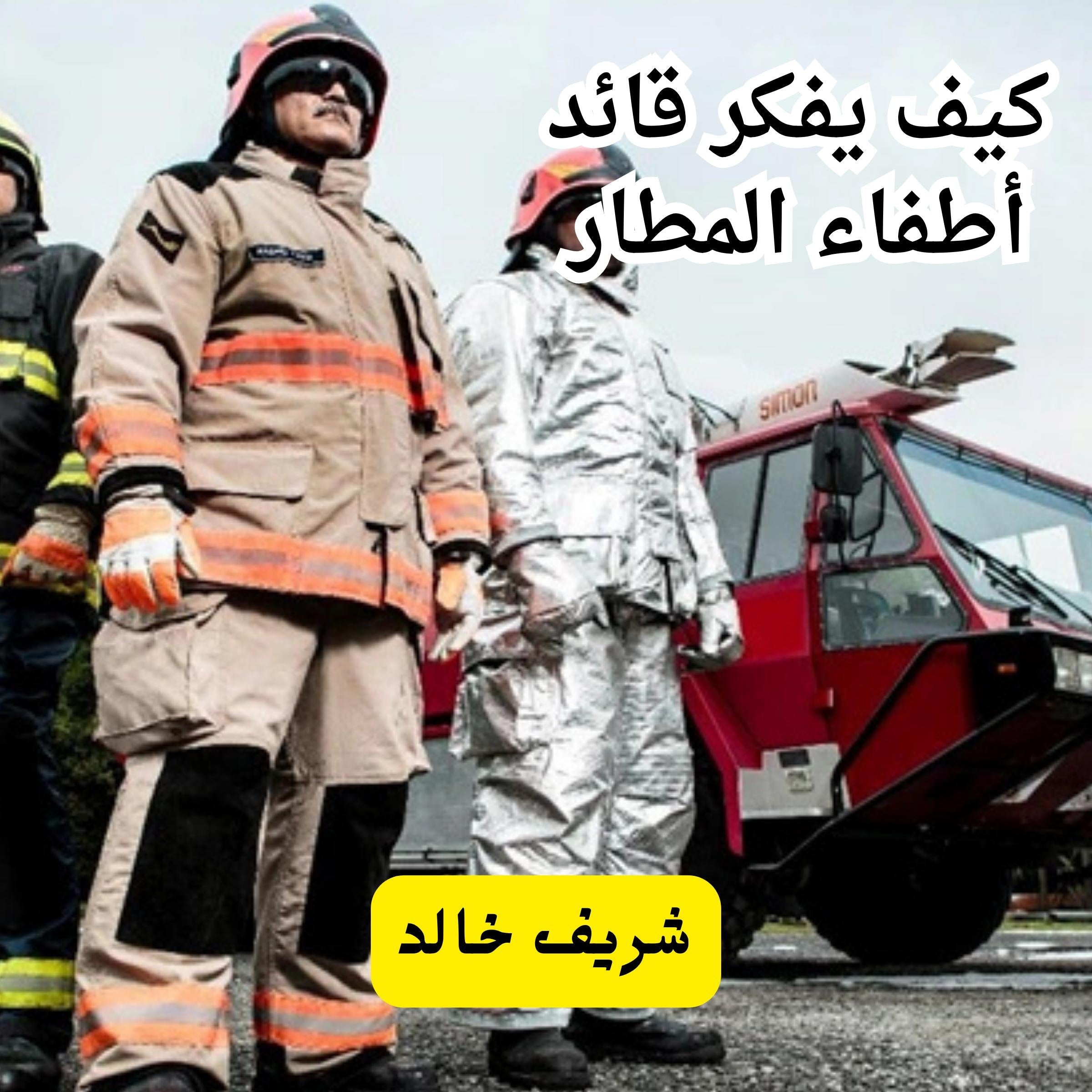 كيف يفكّر قائد إطفاء المطار؟