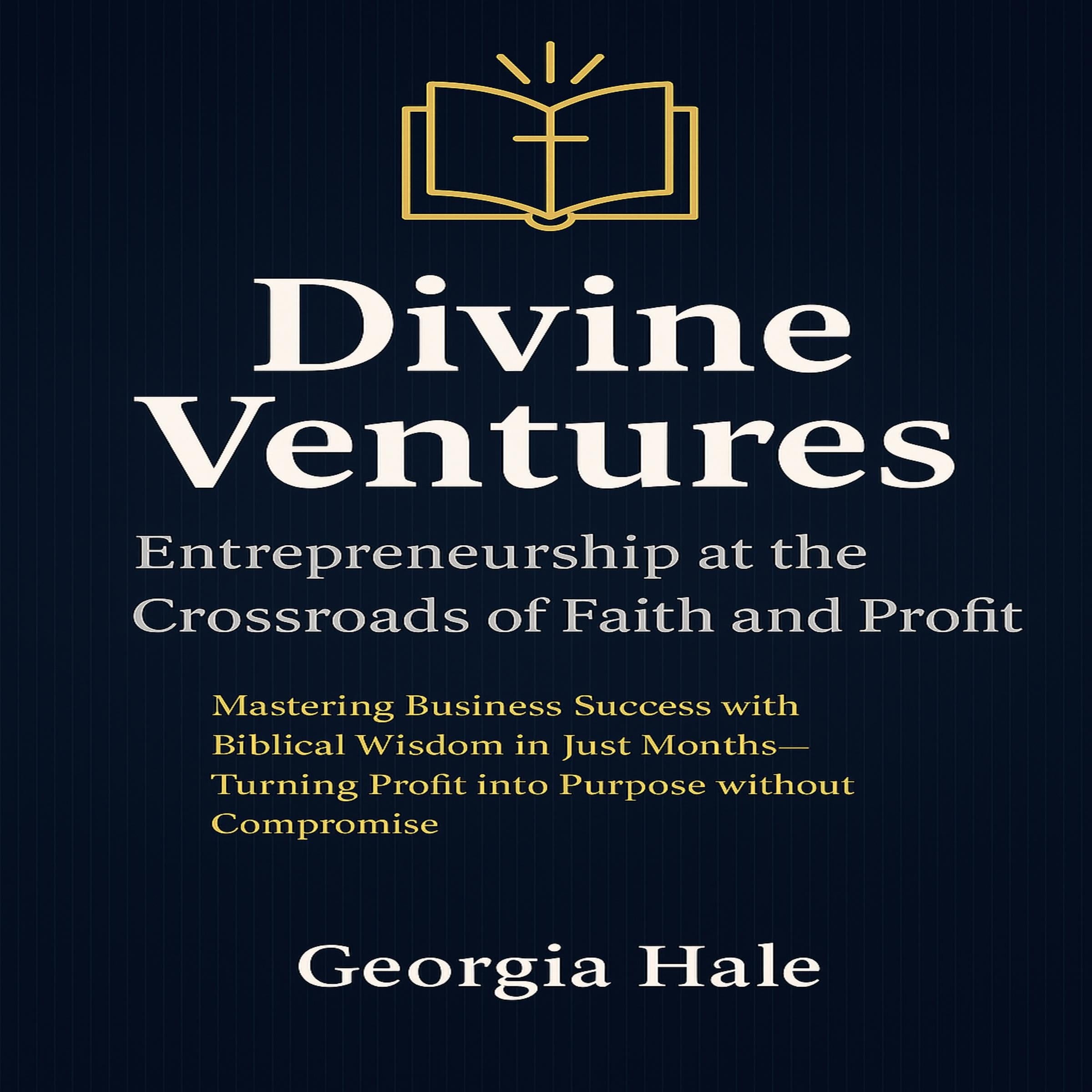 Divine Ventures: Entrepreneurship at the Crossroads of Faith and Profit