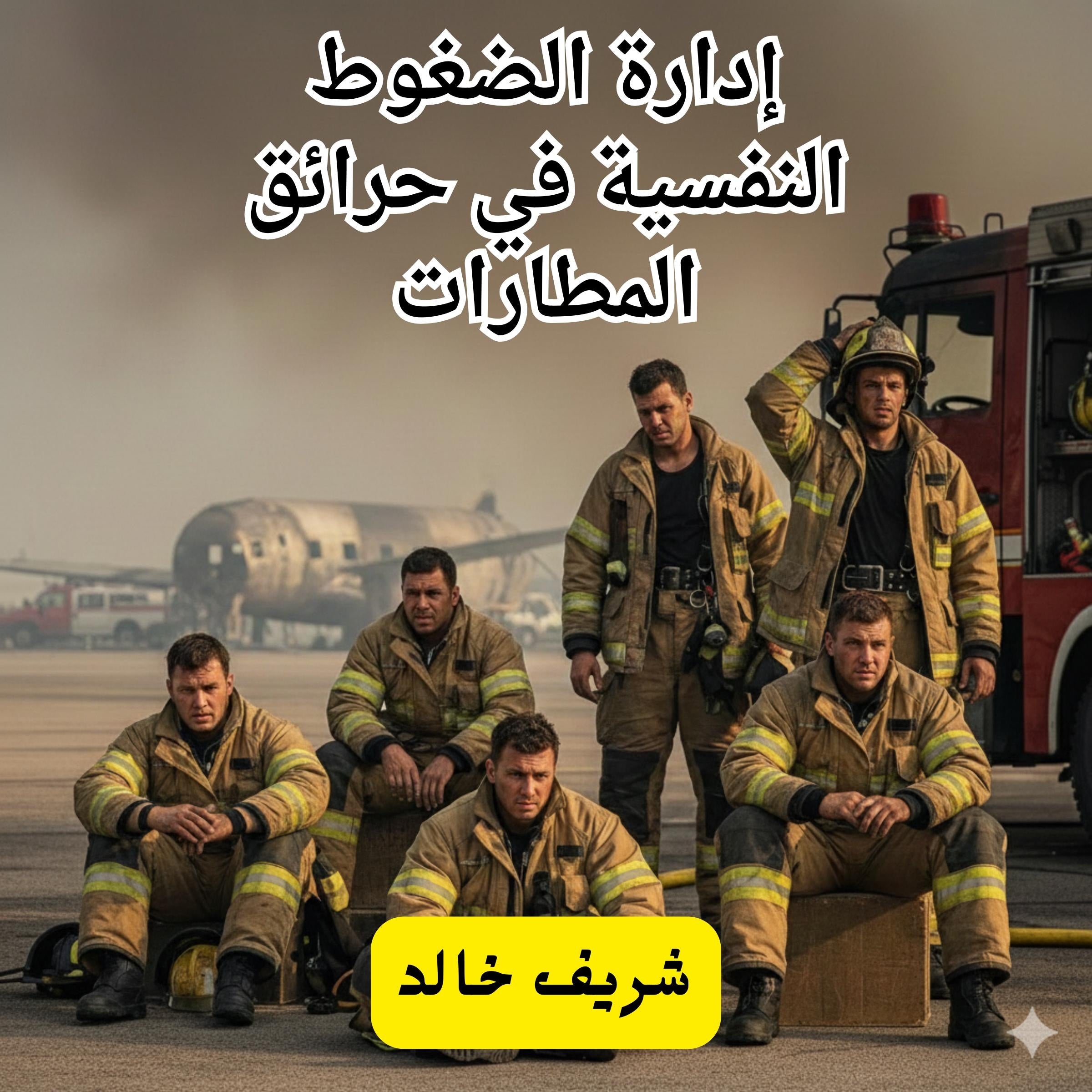 أدارة الضغوط النفسية في حرائق المطارات