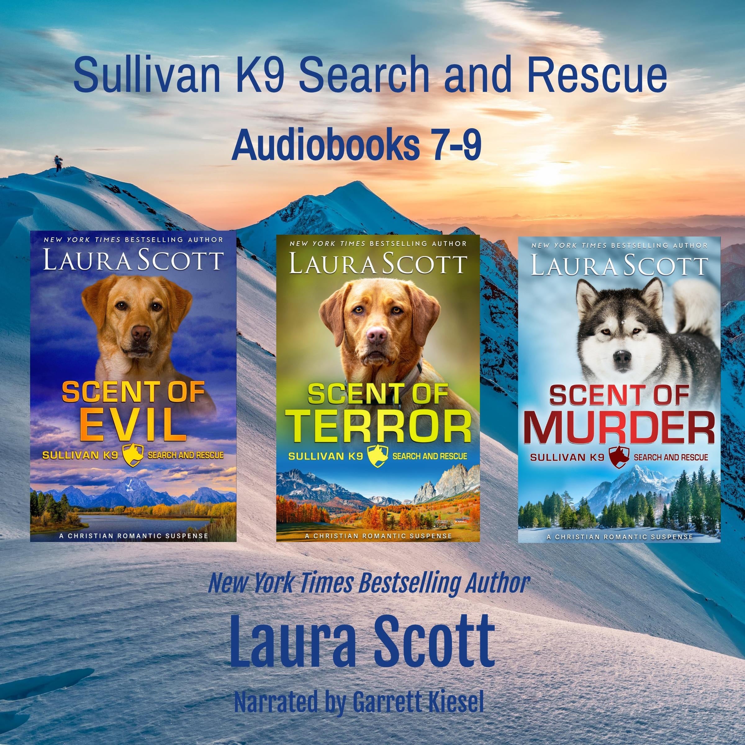 Sullivan K9 Search and Rescue Audiobooks 7-9