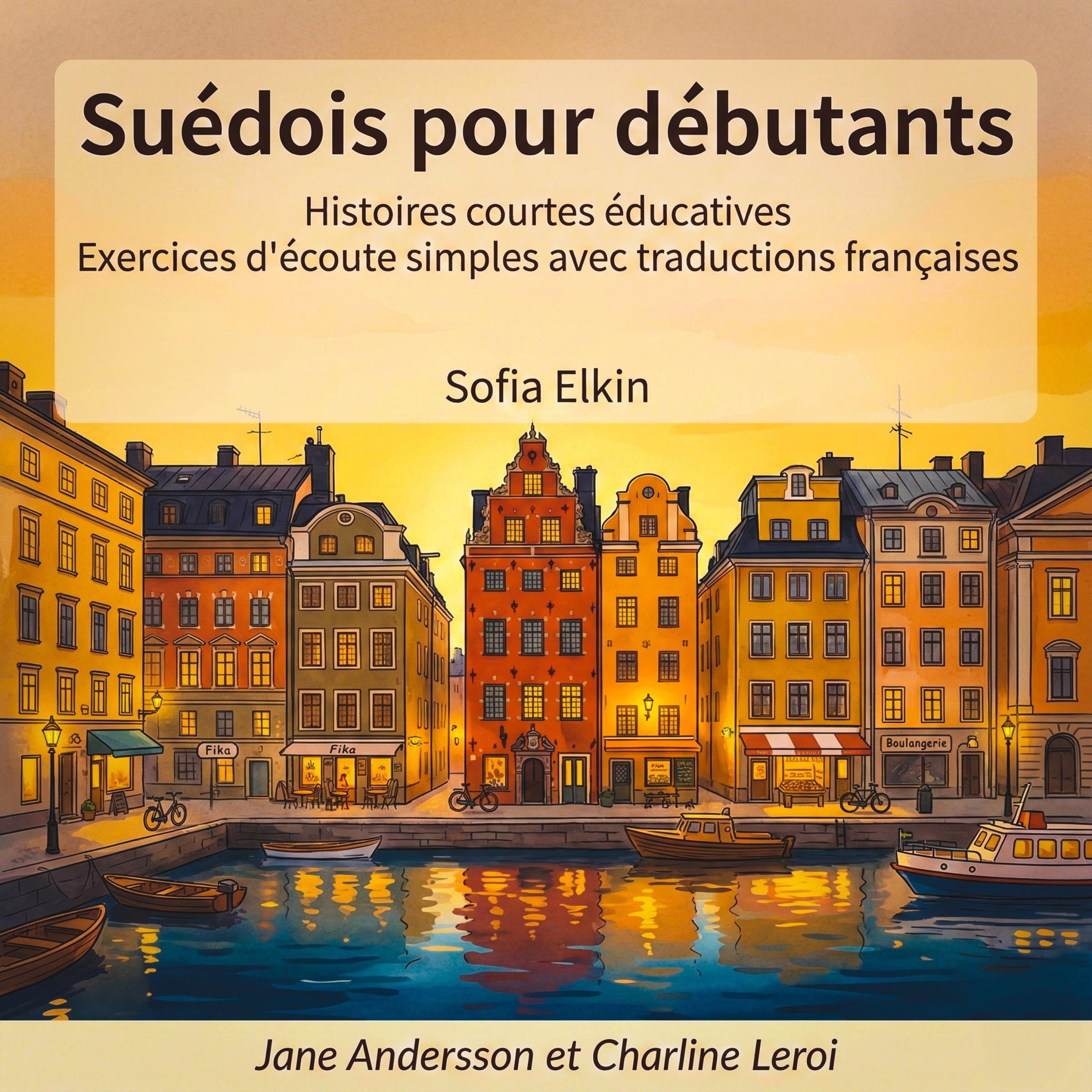 Suédois pour débutants : Histoires courtes éducatives Exercices d'écoute simples avec traductions françaises  Écrit par Sofia Elkin Narré par Jane Andersson et Charline Leroi
