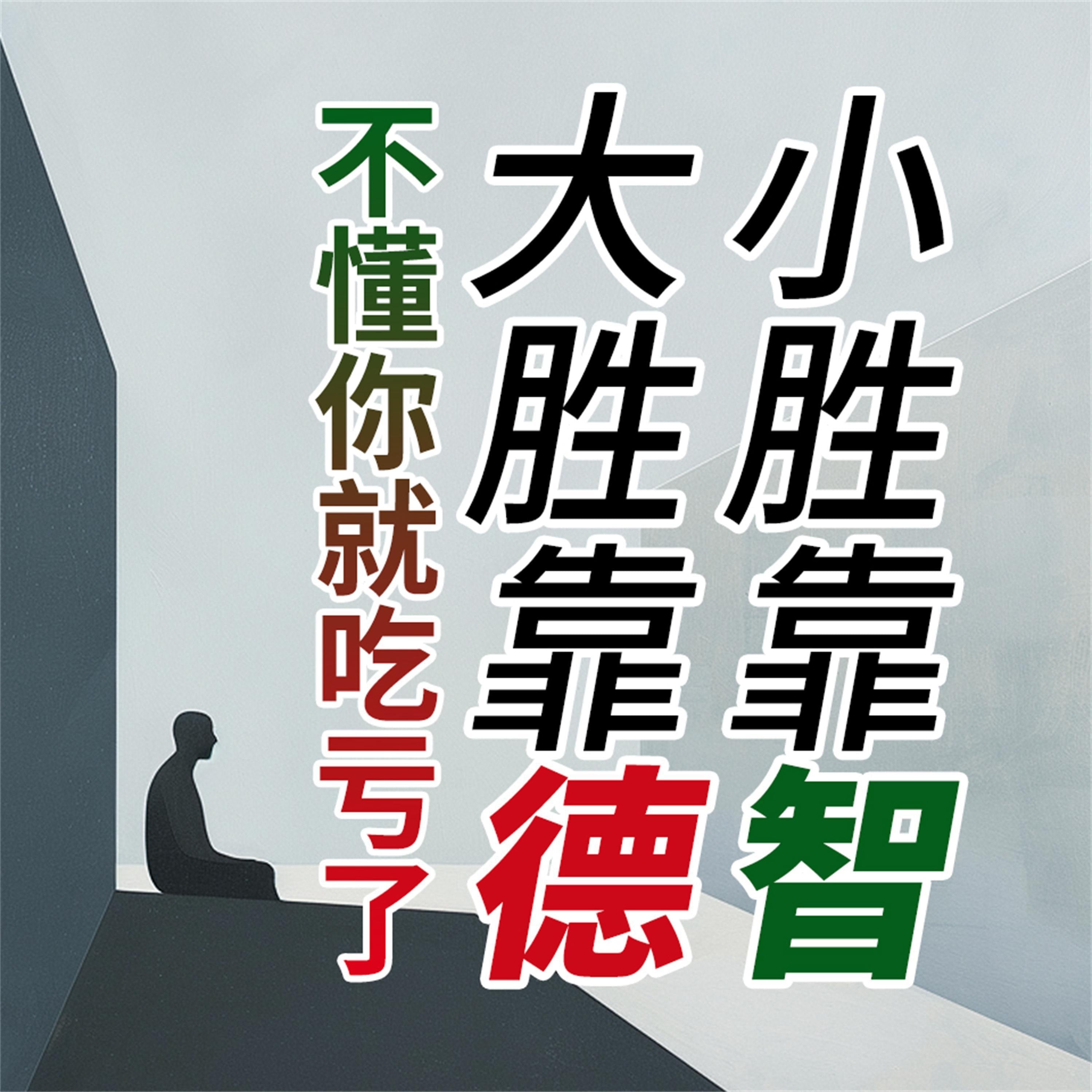 小胜靠智，大胜靠德，不懂你就吃亏了